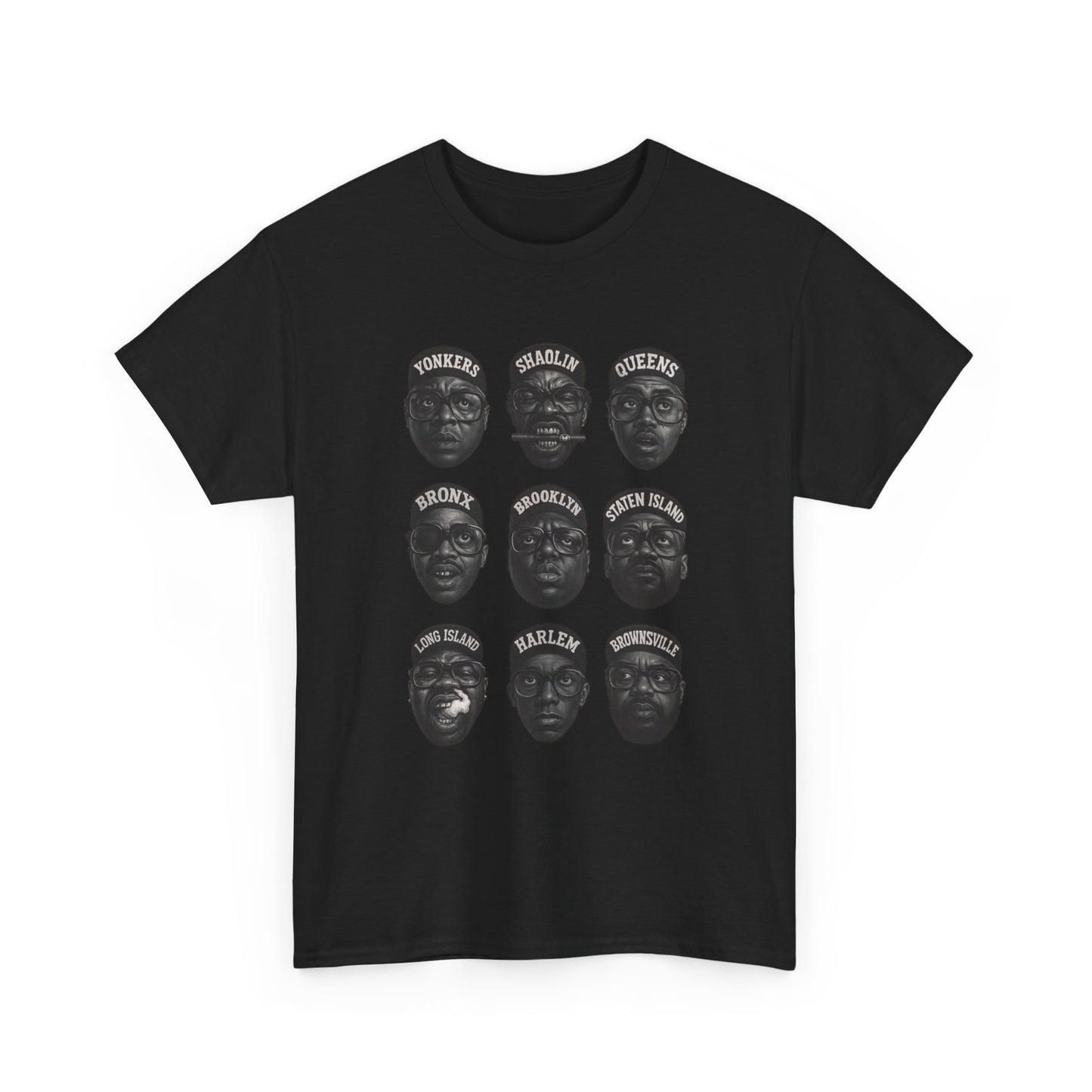 New York Hip Hop Legends Graphic T Shirt NEW Unisex Heavy Cotton Tee