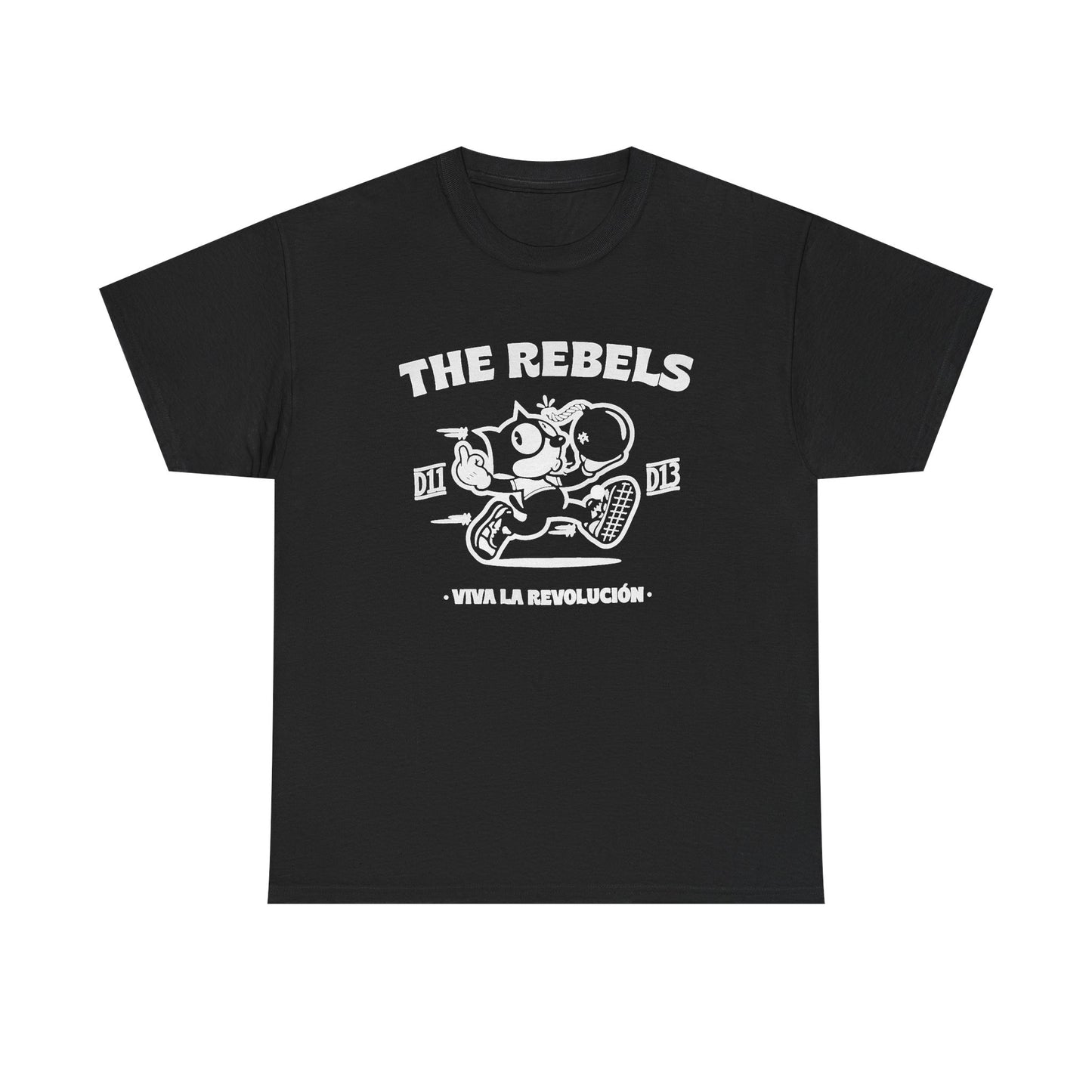 The Rebels Graphic T Shirt NEW Vintage Unisex Heavy Cotton Tee