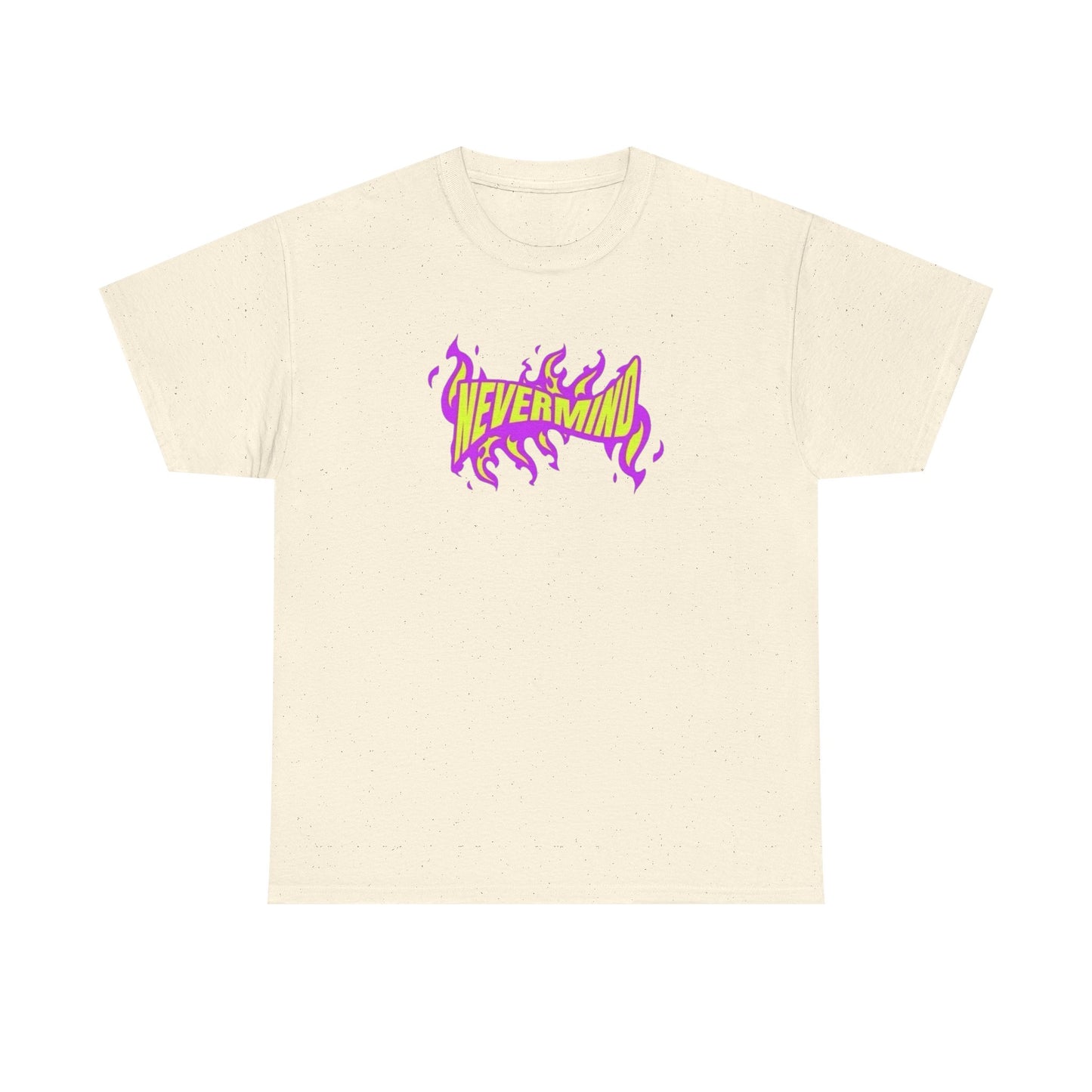 Nevermind Skateboarding Graphic T-Shirt Unisex Heavy Cotton Tee