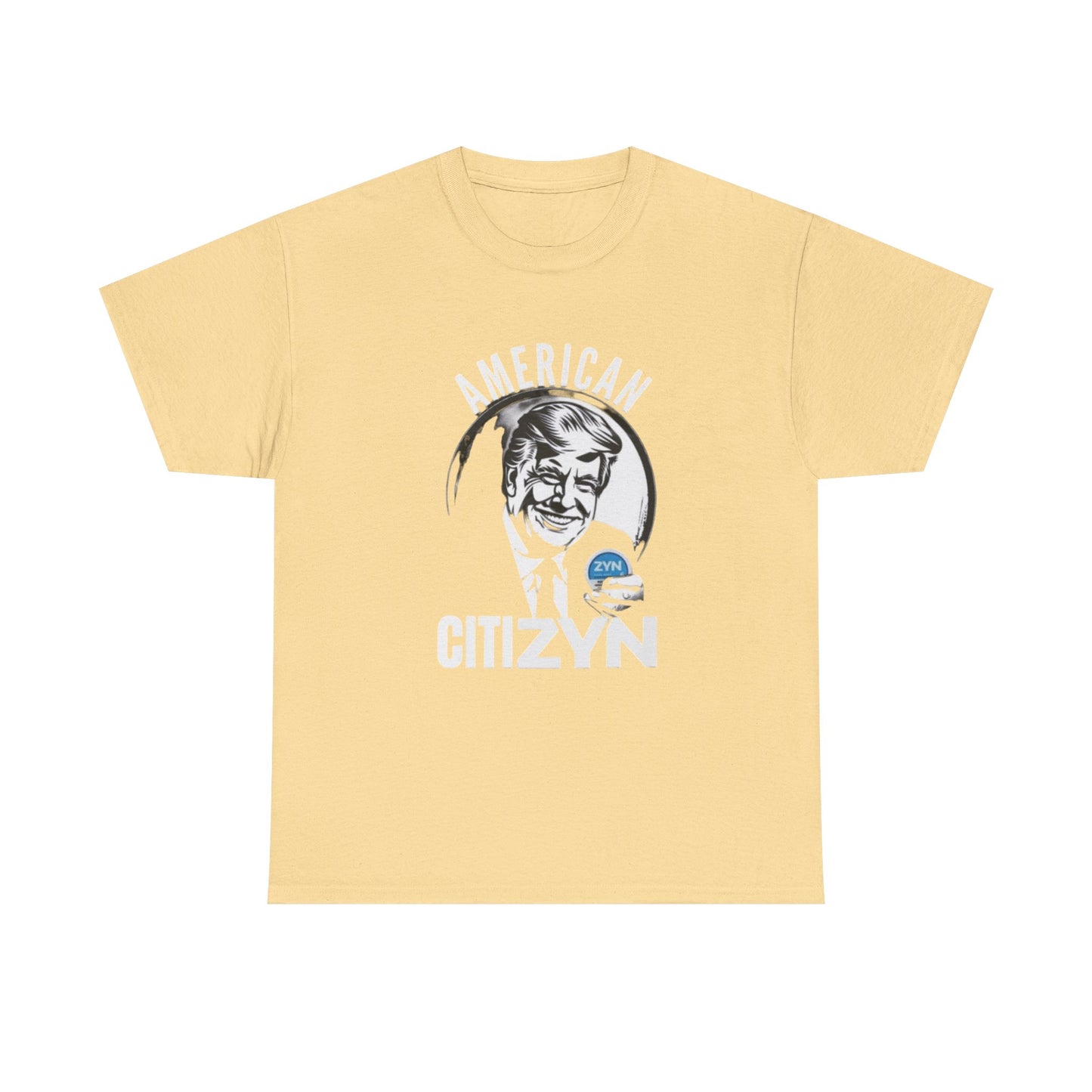 ZYN T-shirt funny Trump Shane Gillis Tucker Newport graphic Heavy Cotton Tee