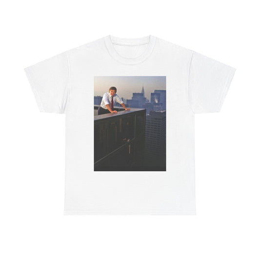Trump Skyline Graphic T Shirt Retro 90s Unisex Heavy Cotton Tee