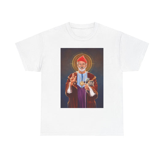 Bill Murray Jesus Shaman Graphic T Shirt Comedy Vintage Unisex Heavy Cotton Tee