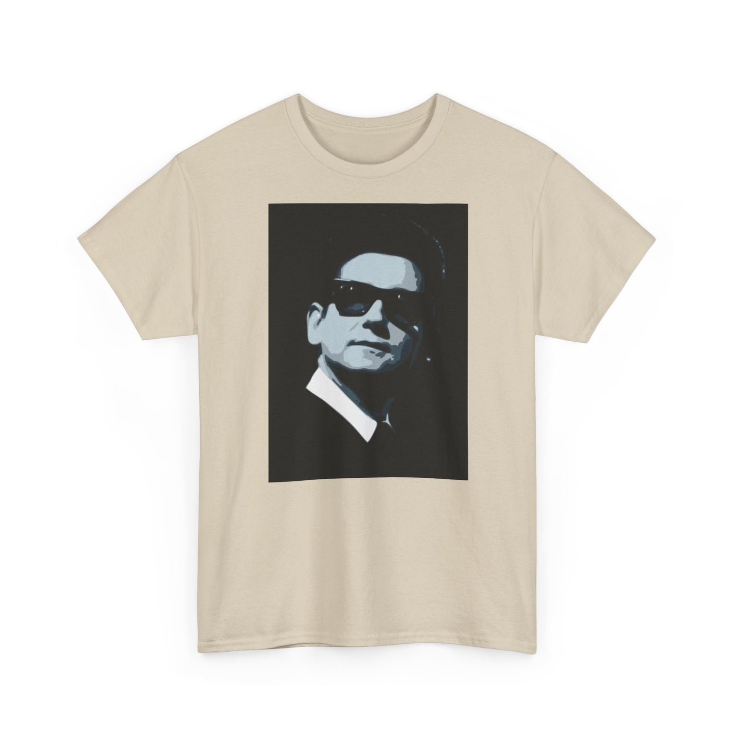 Roy Orbison Tshirt Vintage Classic Rock Elvis tom petty Unisex Heavy Cotton Tee