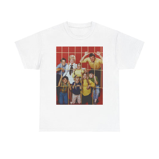 Brady Bunch Graphic T Shirt Vintage Retro TV Unisex Heavy Cotton Tee