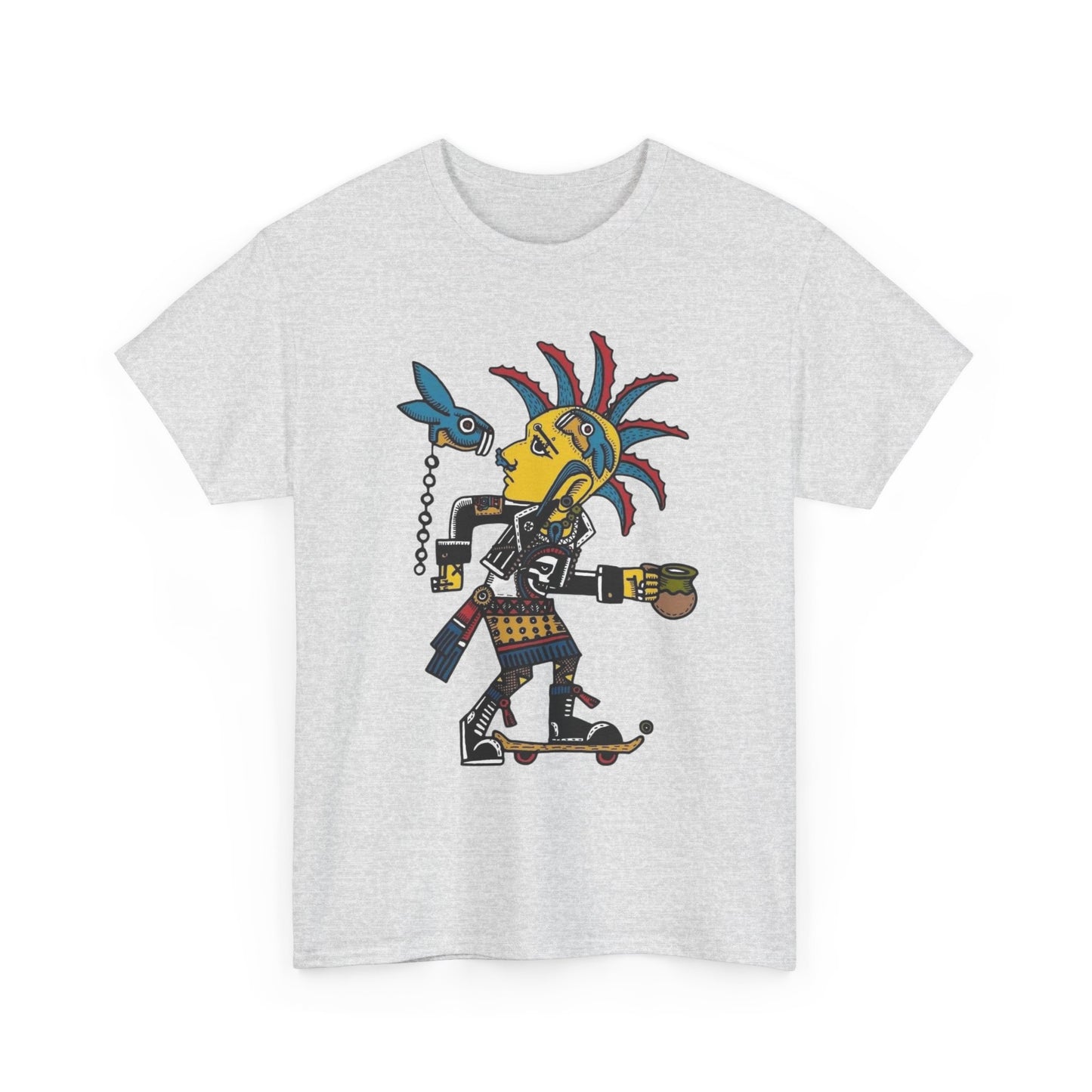Ancient Skateboarding Graphic T Shirt Unisex Heavy Cotton NEW Tee