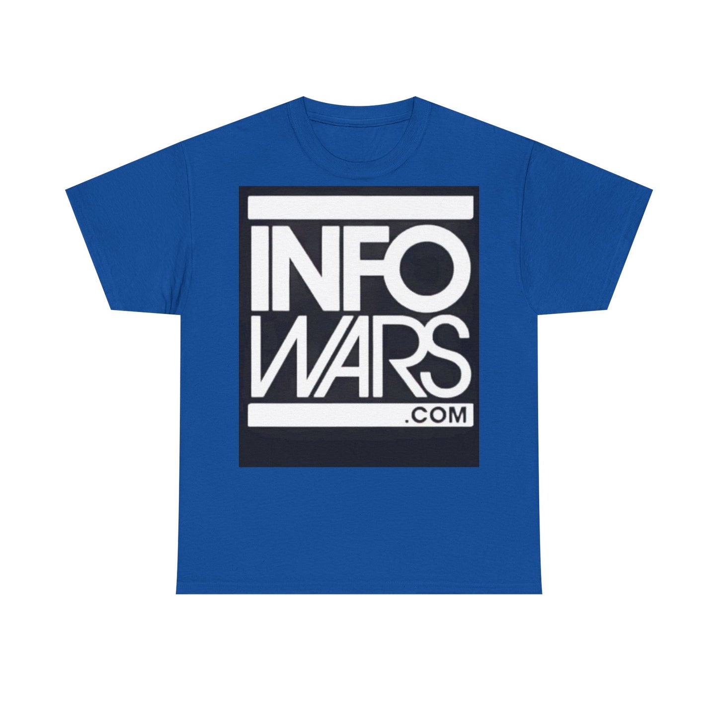 Info Wars Tshirt Alex Jones Rogan American Funny Podcast Unisex Heavy Cotton Tee