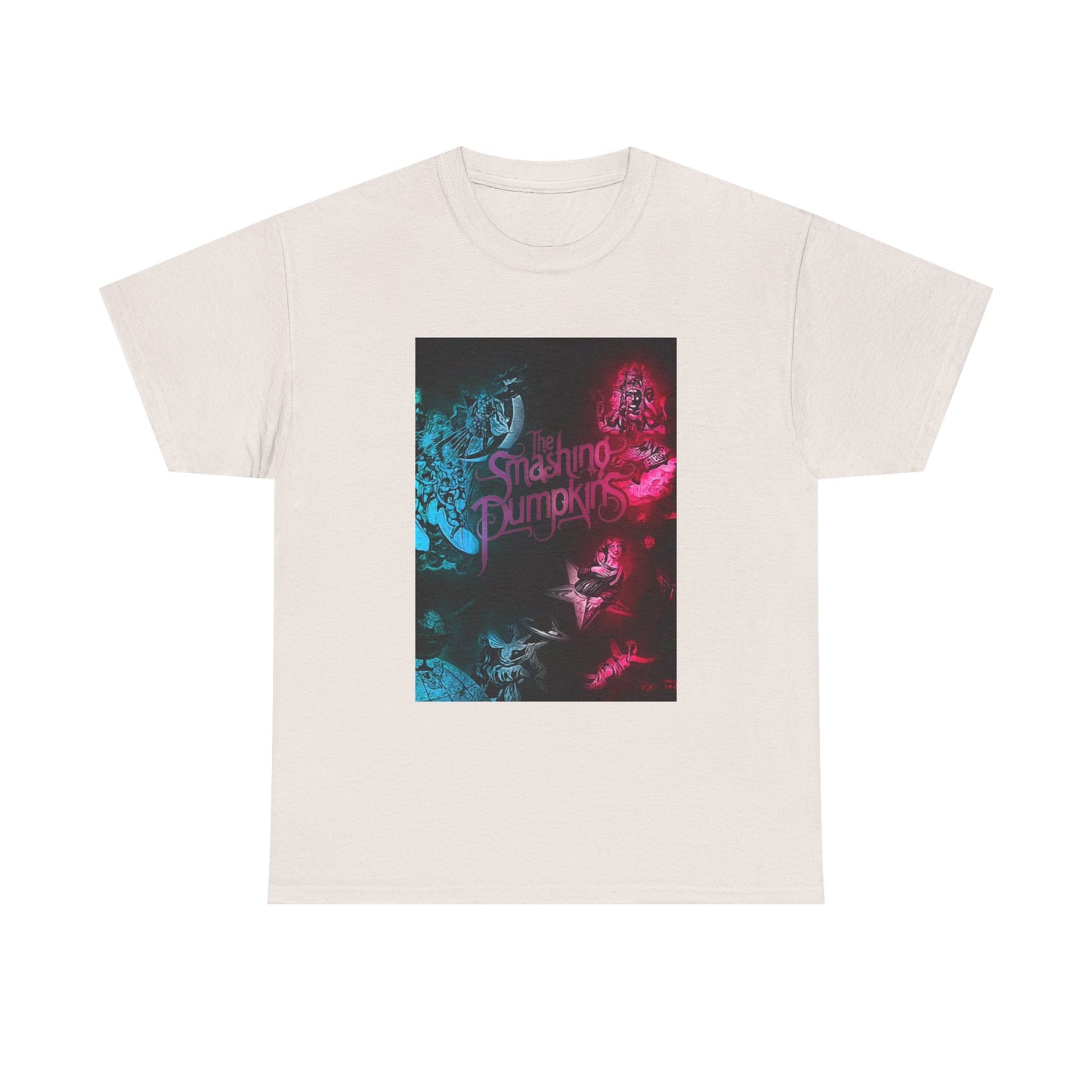 The Smashing Pumpkins Tshirt Vintage Merch Neon Unisex Heavy Cotton Tee