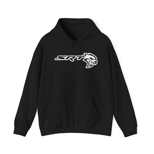 Hellcat Graphic SRT Muscle Car Retro Unisex Heavy Blend™ Hooded Sweatshirt