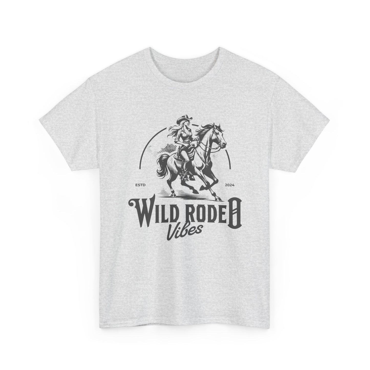 Wild Rodeo Cowgirls Graphic T Shirt Women's Vintage Retro Cotton Tee