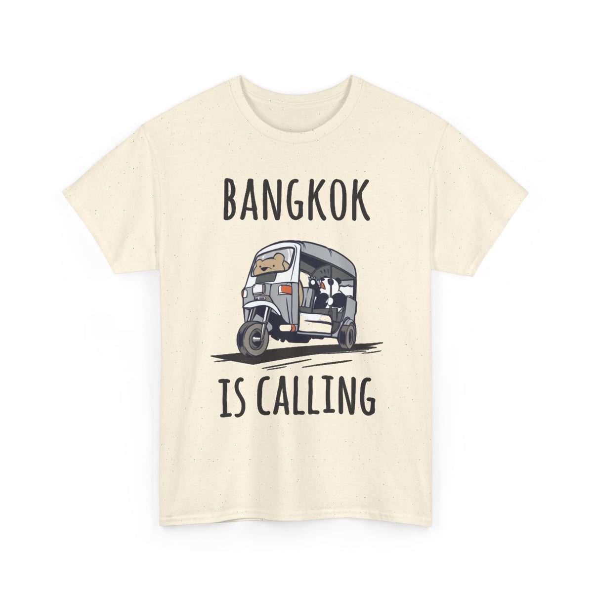 Bangkok Is Calling Tuk Tuk T-Shirt Men's Graphic Tee Thailand