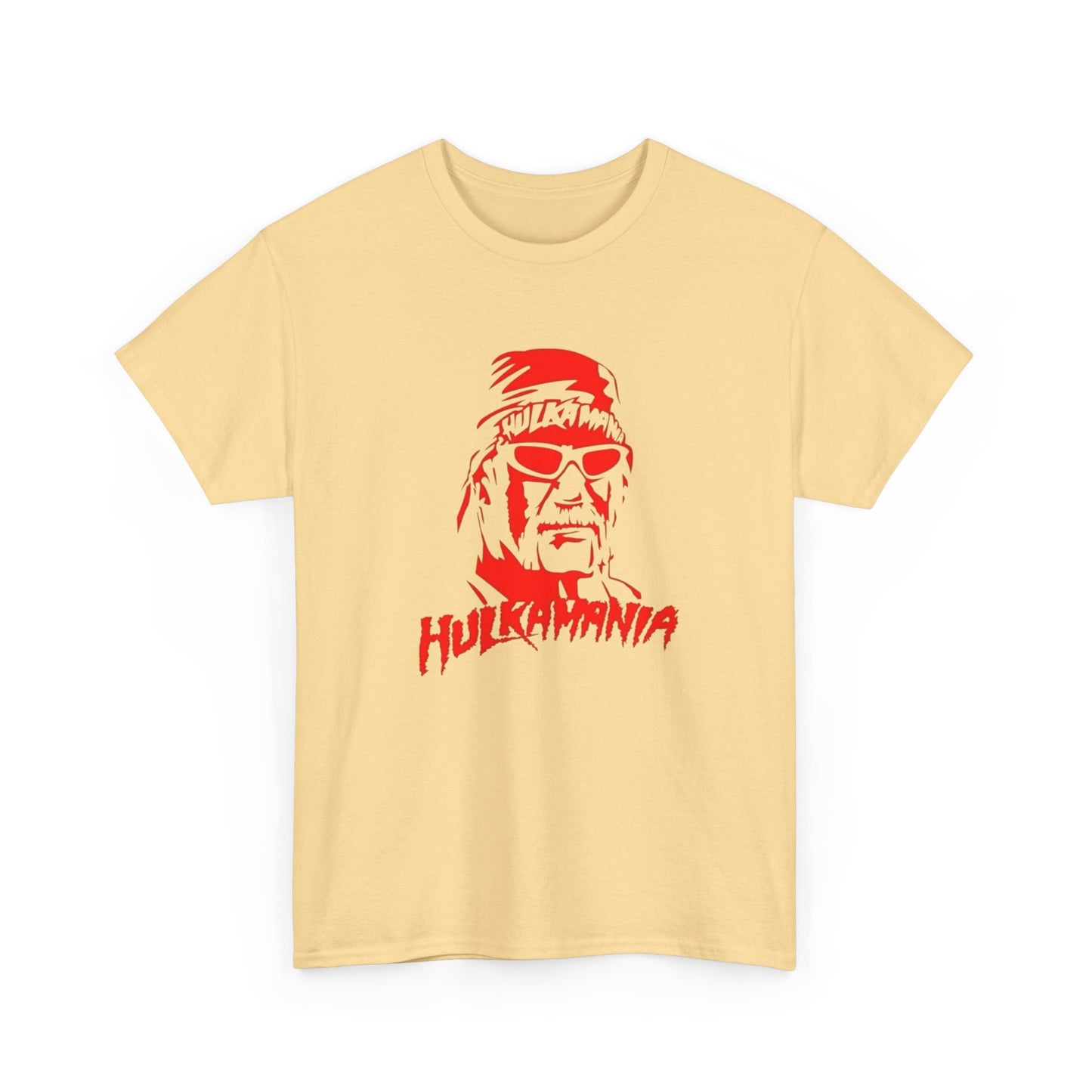 Hulkamania Wrestling Graphic T Shirt Unisex Heavy Cotton NEW Tee
