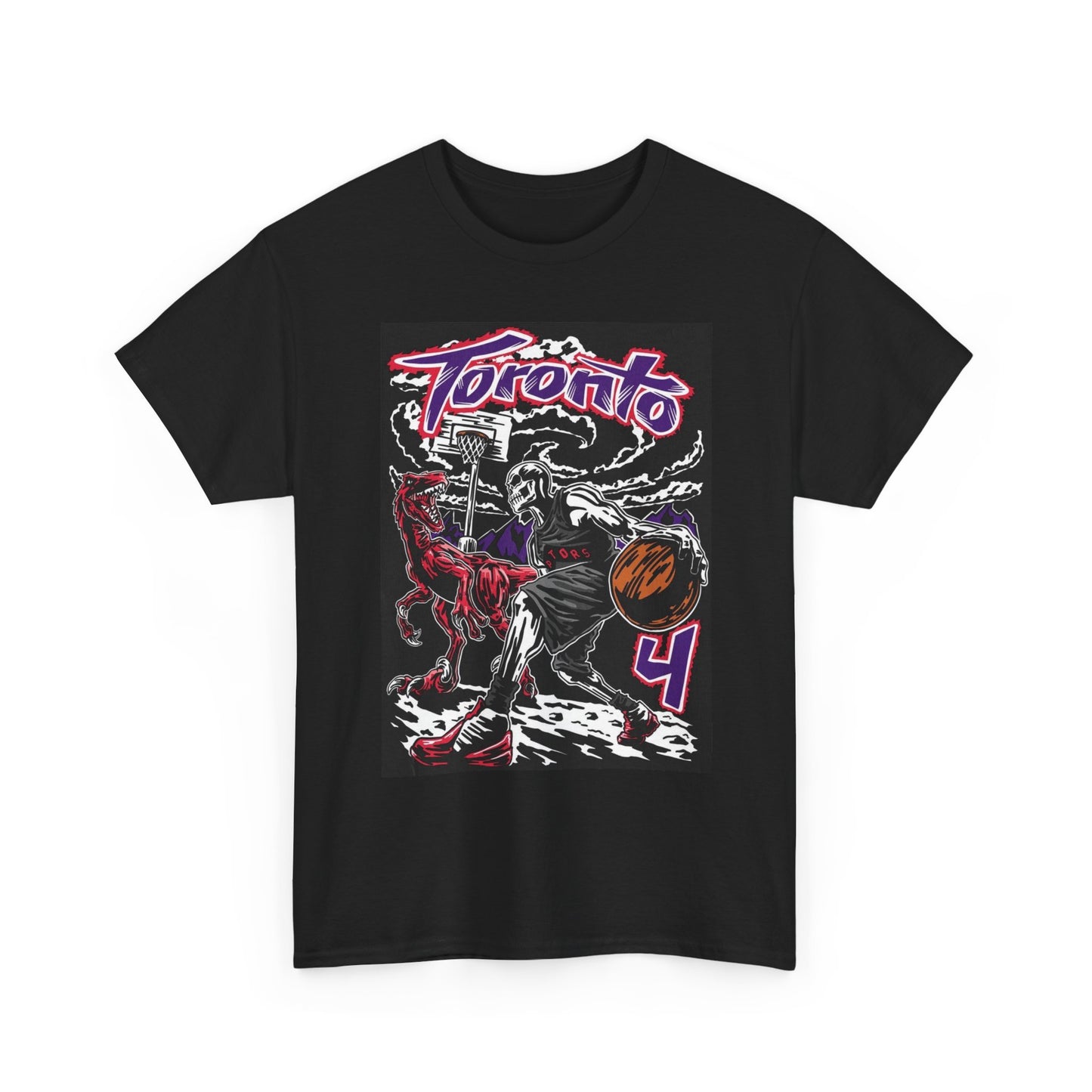 Toronto Raptors Graphic T Shirt Vintage Canada Unisex Heavy Cotton Tee