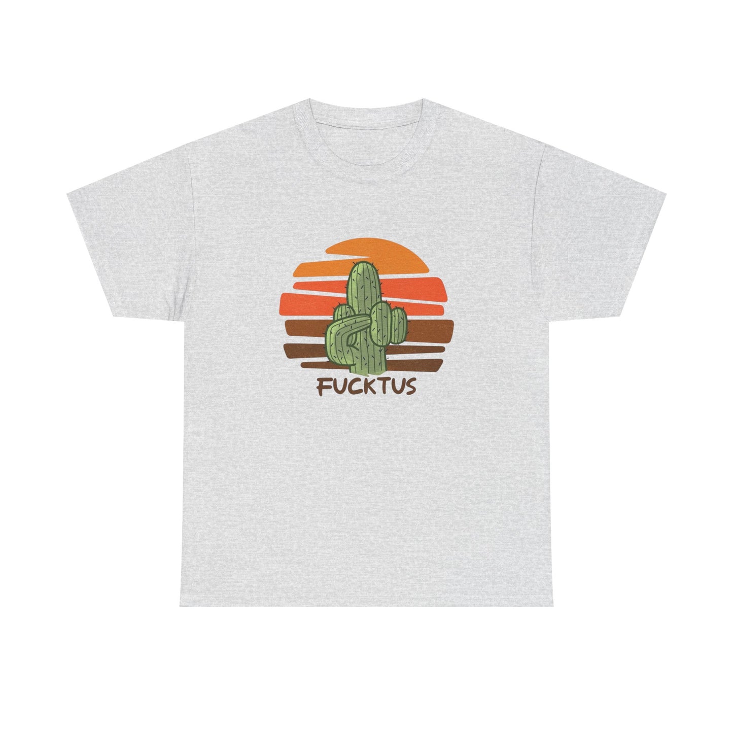 Funny Cactus Graphic T Shirt Unisex Heavy Cotton Tee
