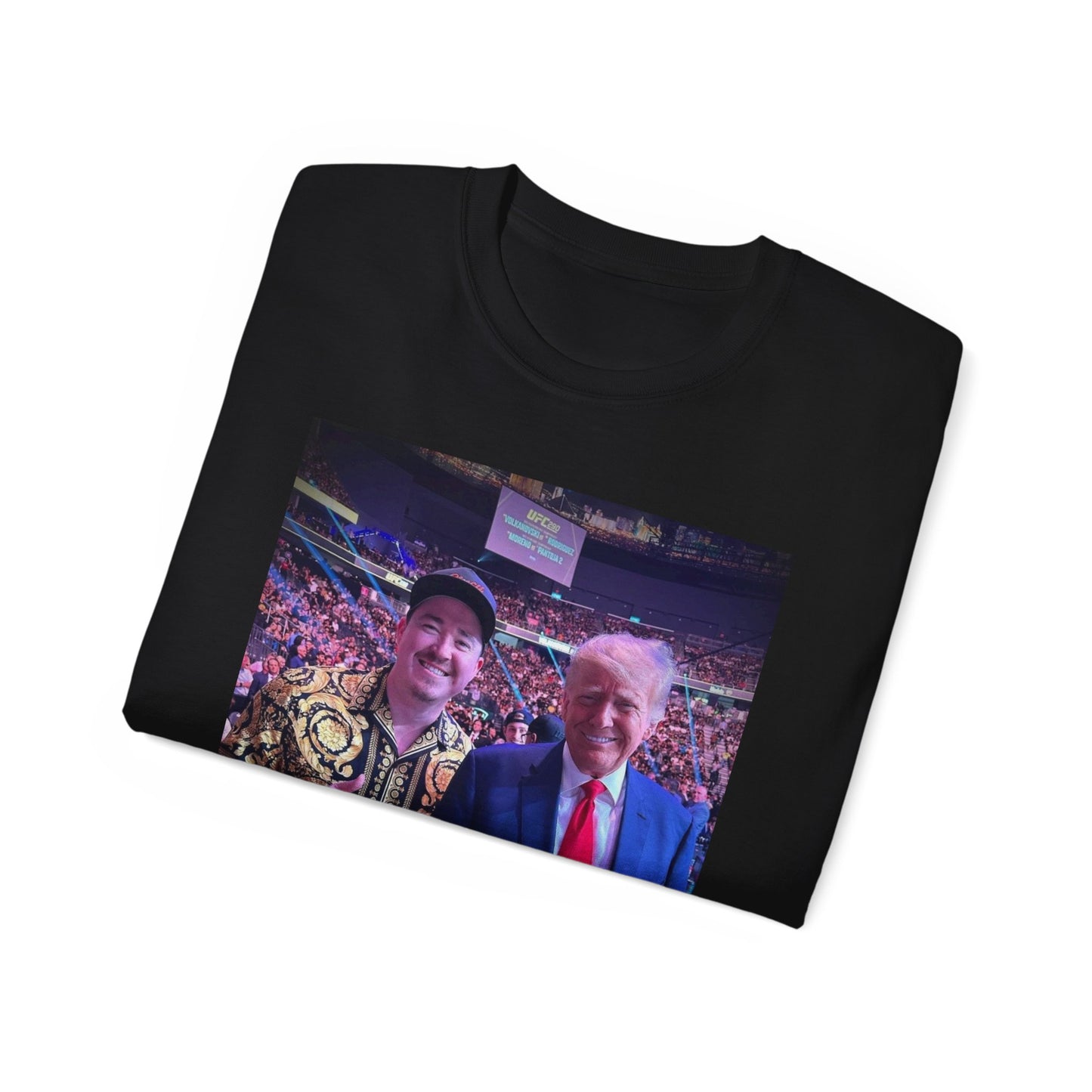 Shane Gillis shirt at ufc with trump graphic funny gift rogan Texas comedy