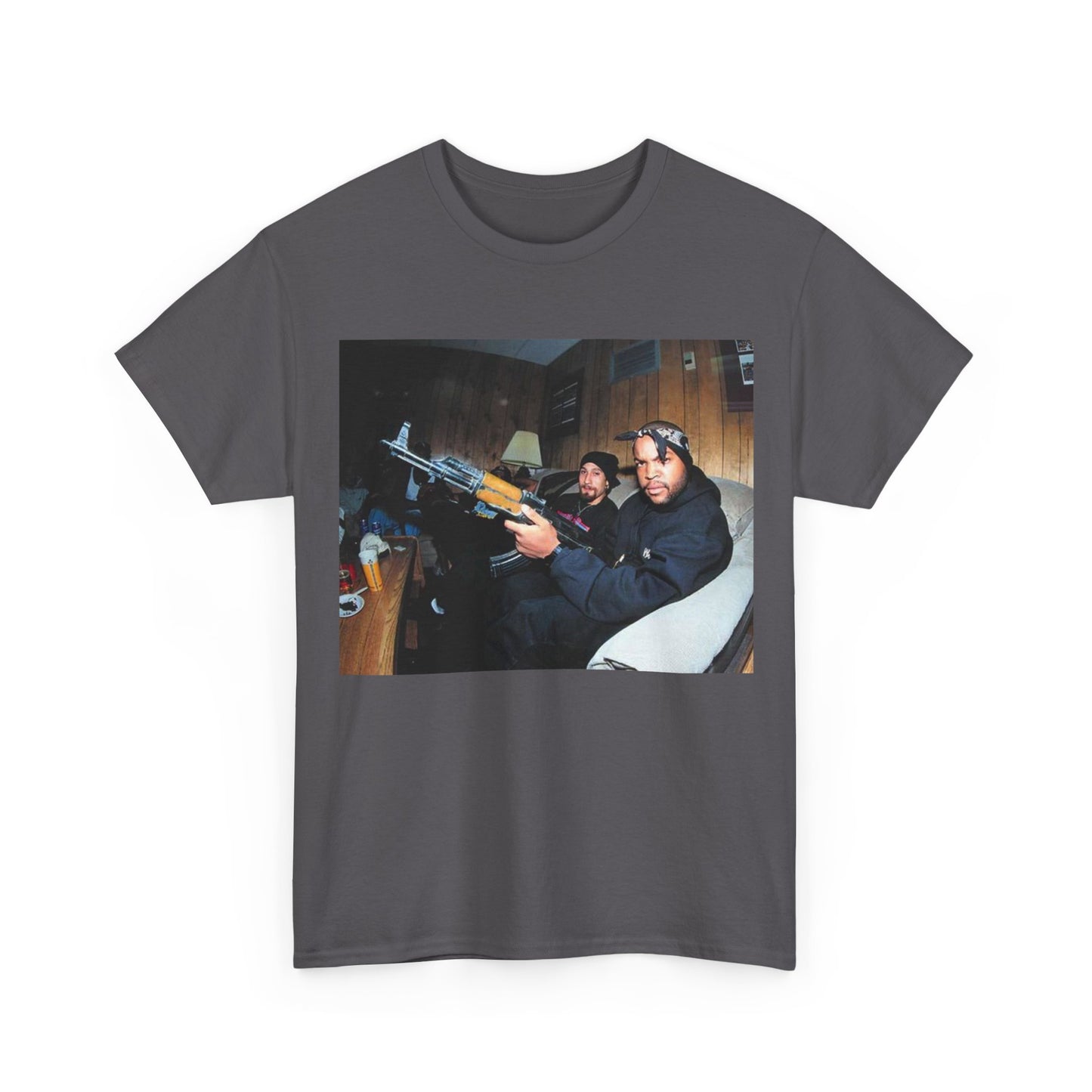 Ice cube T-shirt vintage 90s NWA California retro meme Unisex Heavy Cotton Tee