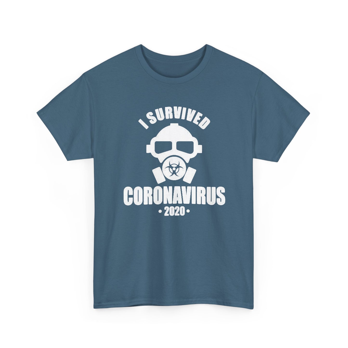 I Survived Coronavirus Funny Graphic T Shirt NEW Adult Regular Sizing Tee