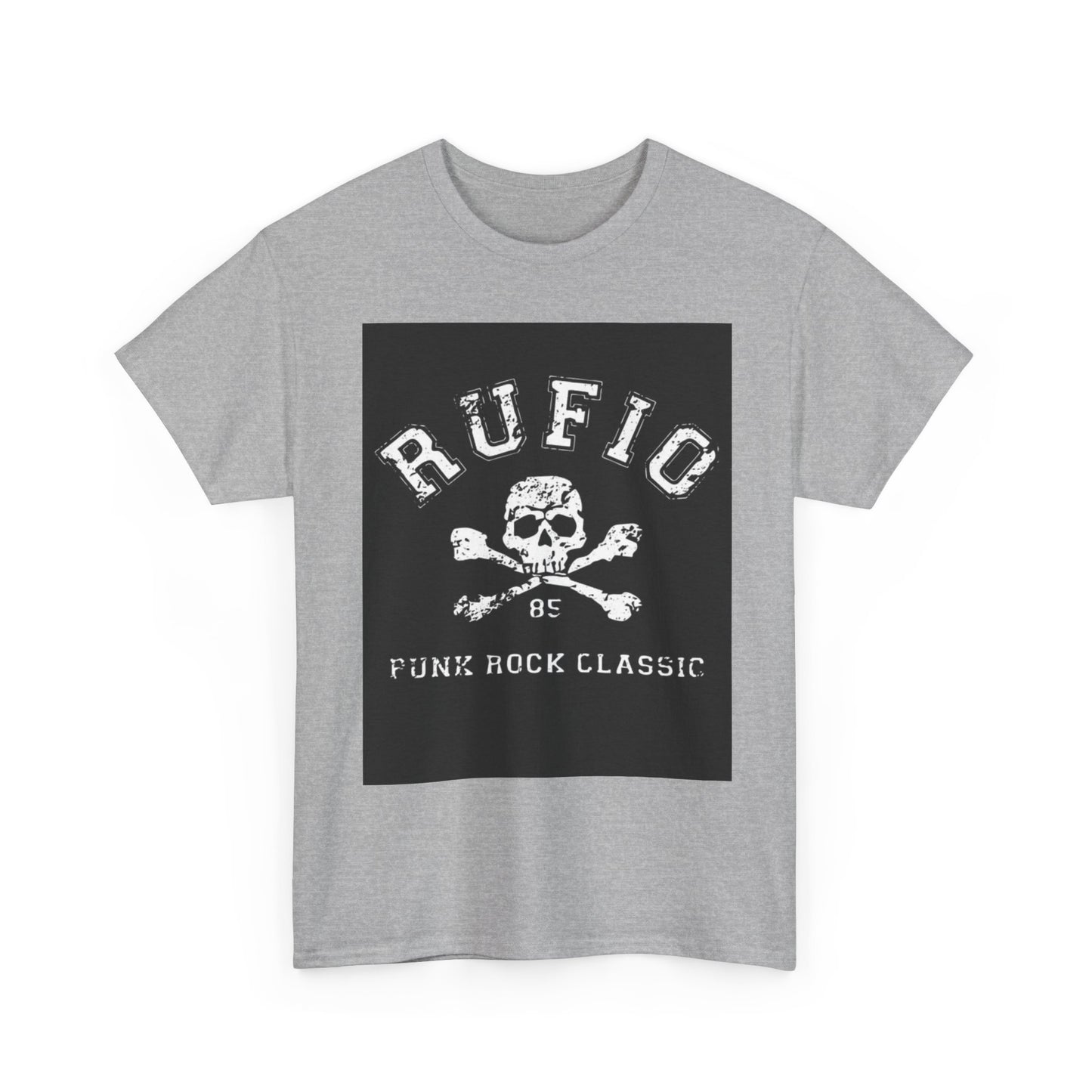 Rufio Tshirt Vintage Punk Rock band merch retro Unisex Heavy Cotton Tee