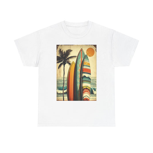 Hawaiian Surfing T Shirt BRAND NEW Apparel Unisex Graphic Tee USA