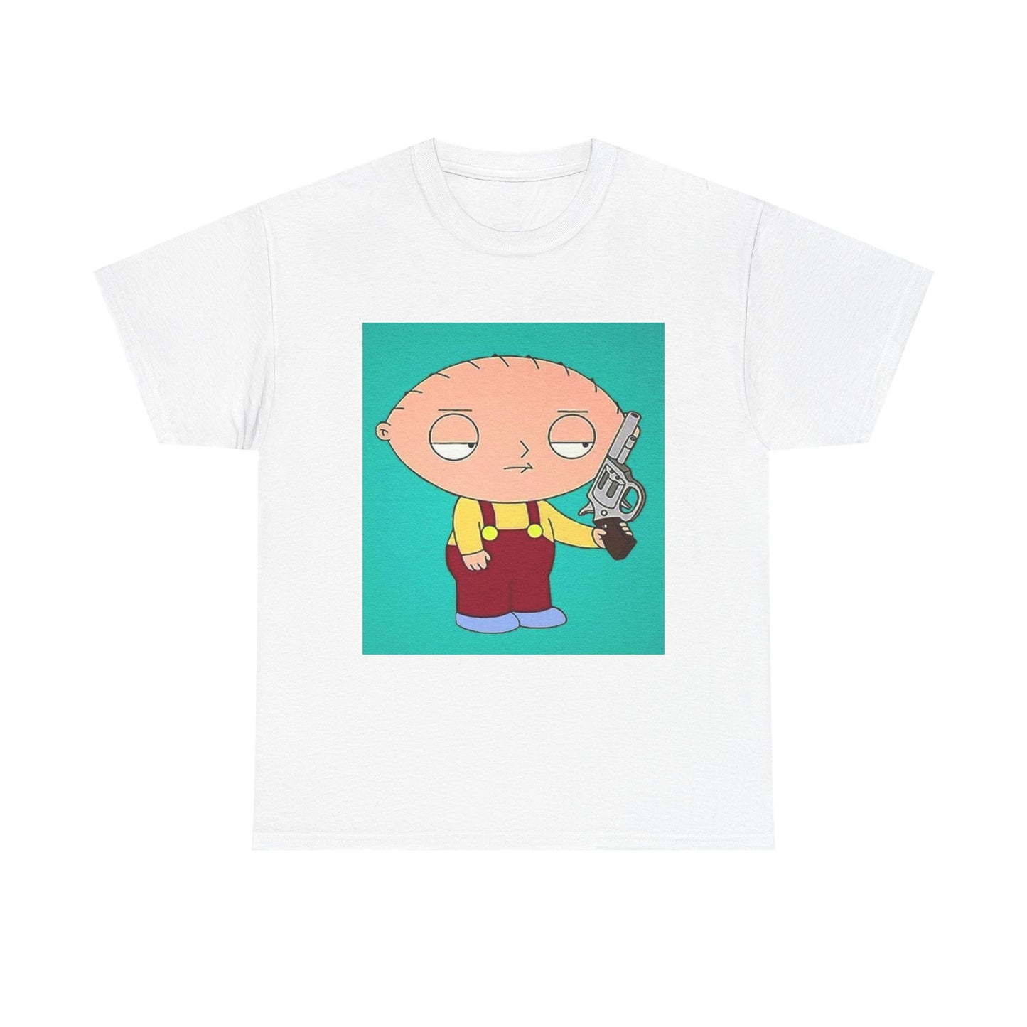 Family Guy Tshirt Funny Stewie Retro Graphic Tv Series Unisex Heavy Cotton Tee