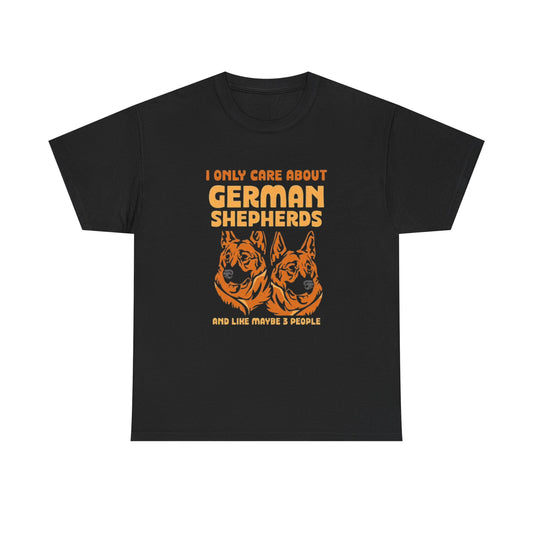 German Shepherds Funny Graphic T Shirt NEW ADULT Unisex Heavy Cotton Tee