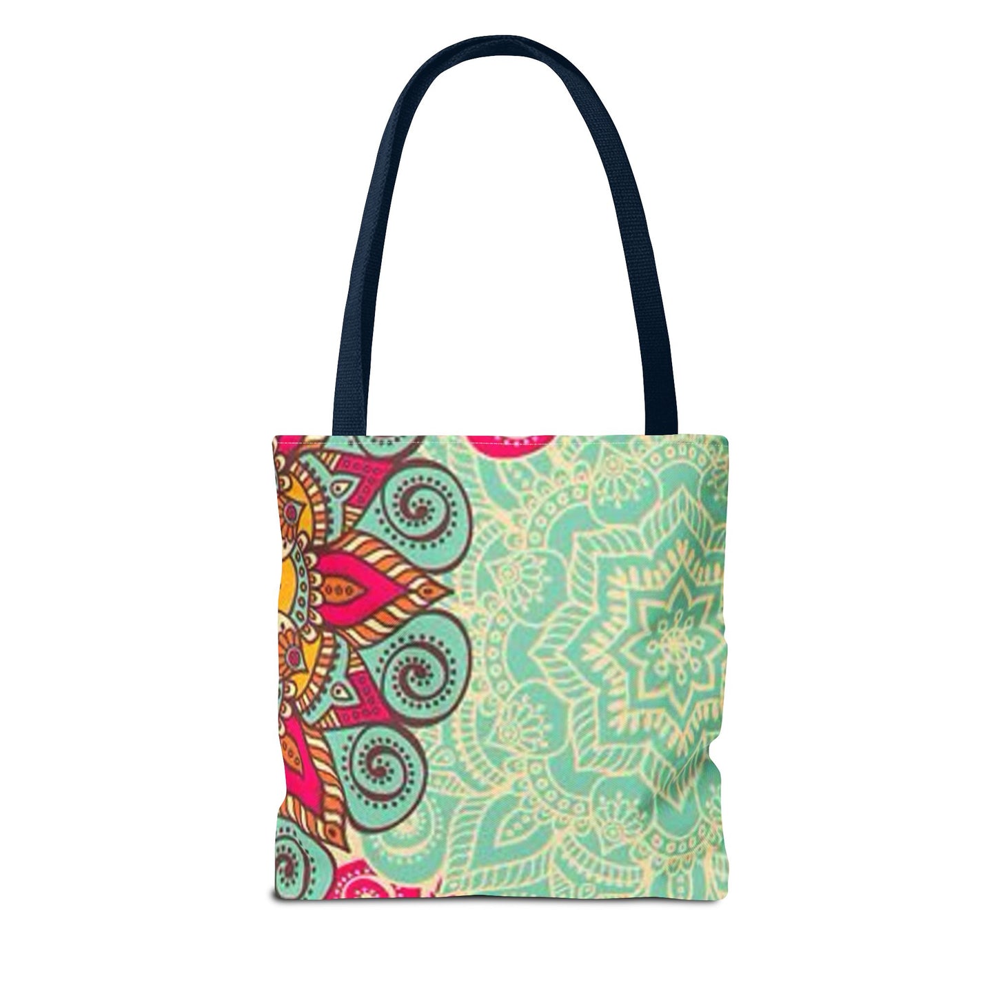 Pink And Orange Design Multi Color BRAND NEW MODERN Tote Bag (AOP)