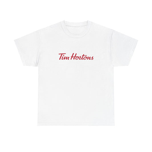 Tim Hortons Retro Graphic T Shirt ADULT NEW Heavy Cotton Tee