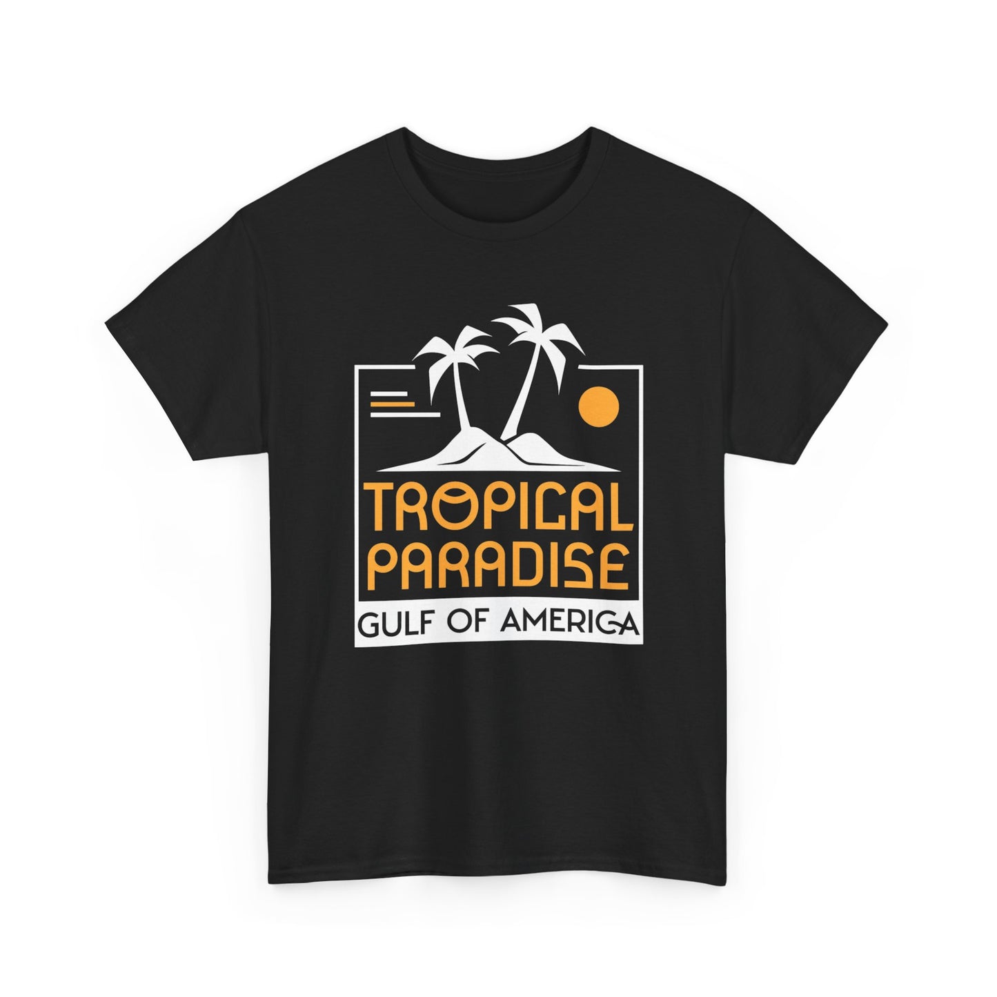 Tropical Paradise Graphic T Shirt NEW Adult Unisex Heavy Cotton Tee