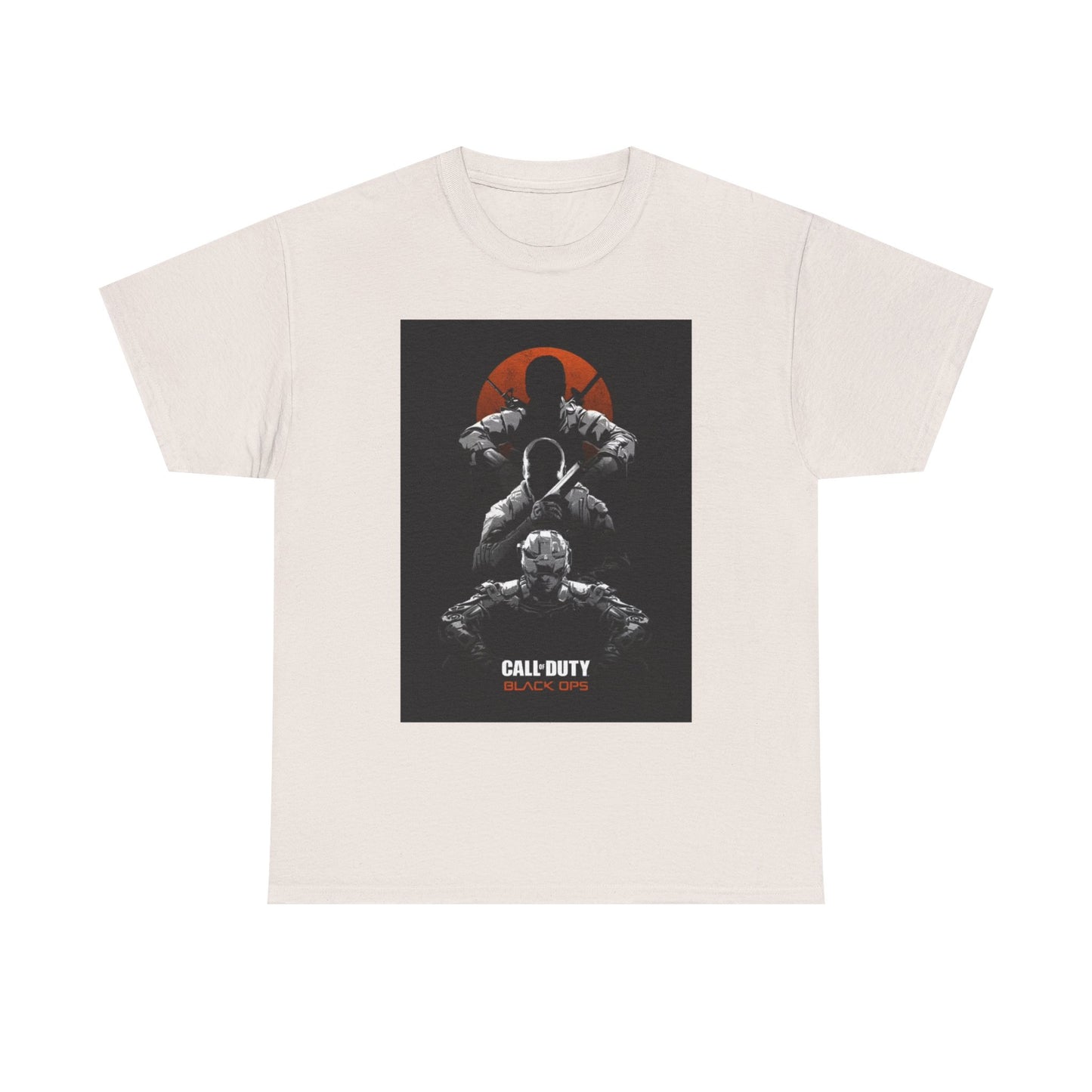 Call of Duty Black OPS Tshirt Retro gamer Xbox gaming Unisex Heavy Cotton Tee