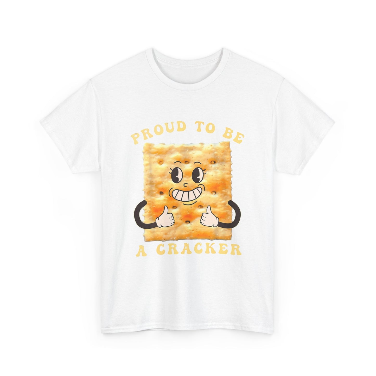 Proud To Be A Cracker Funny Graphic T Shirt NEW ADULT TEE Cotton