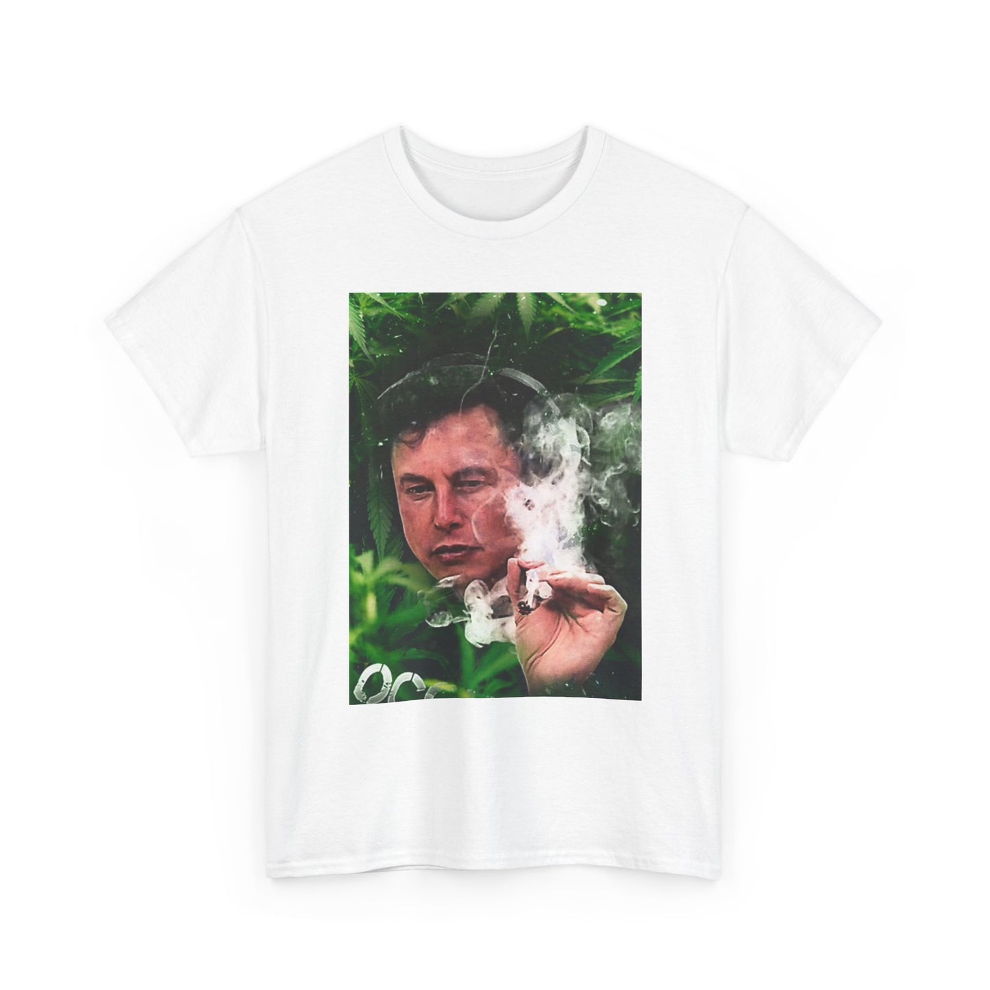Elon Musk Joe Rogan T Shirt Funny Pot Podcast DOGE Unisex Heavy Cotton Tee