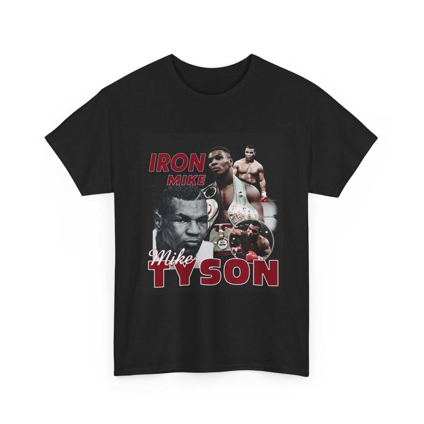 Mike Tyson T-shirt vintage iron mike boxing UFC Vegas retro Unisex Heavy Cotton