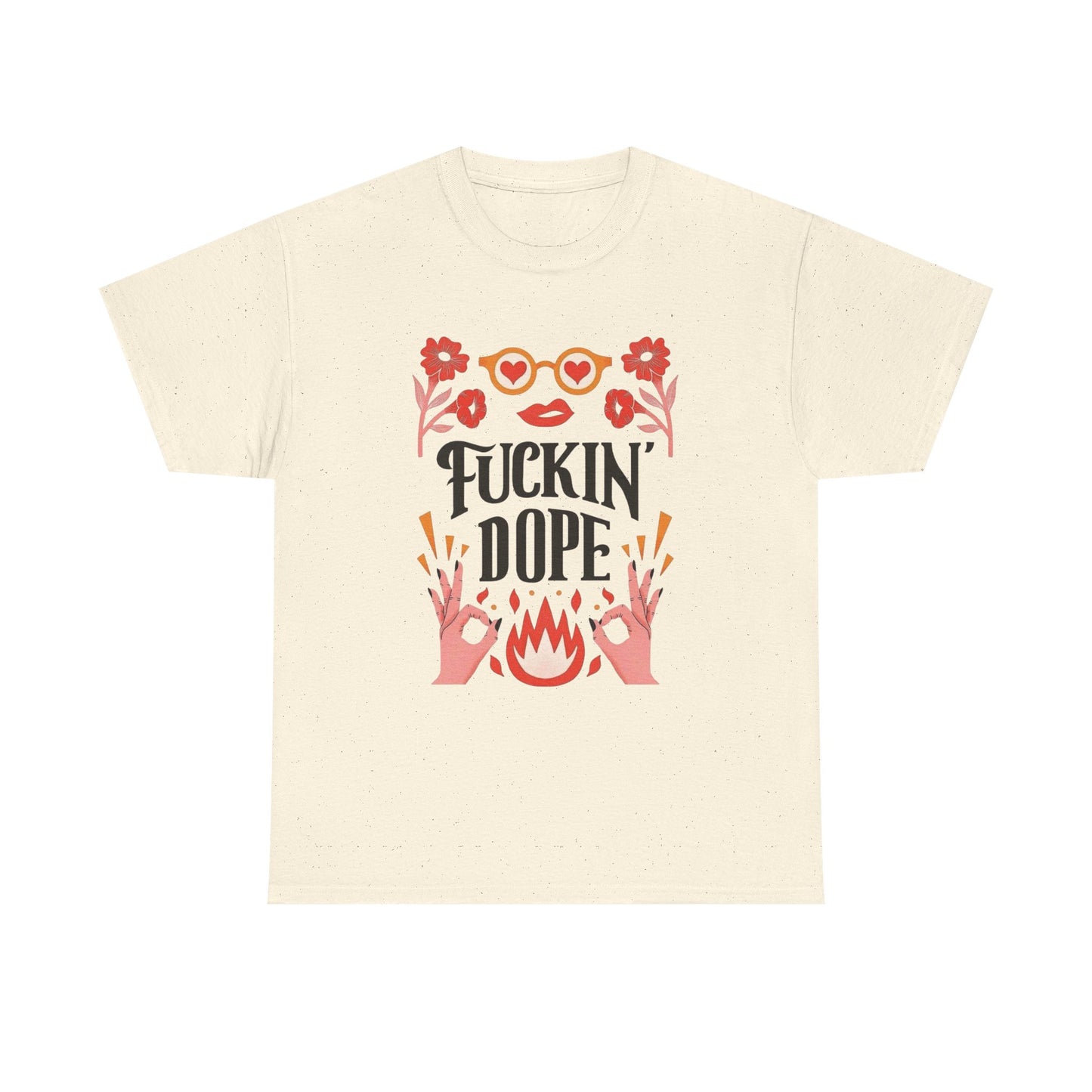 Fricking Dope Graphic T Shirt NEW ADULT Heavy Cotton Tee