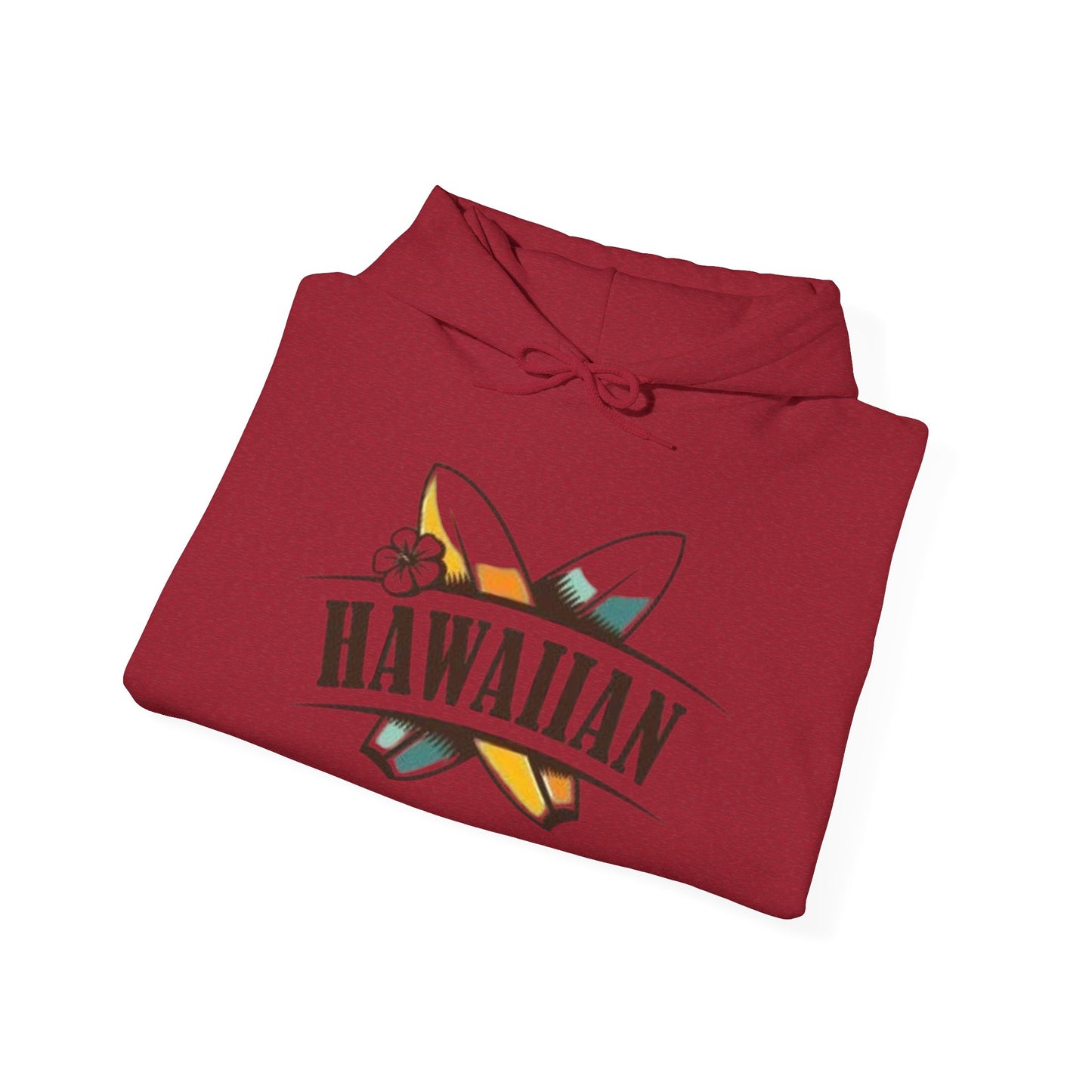 Hawaiian Surfing Club Hoodie Unisex Heavy Blend™ Hooded Sweatshirt Sweater