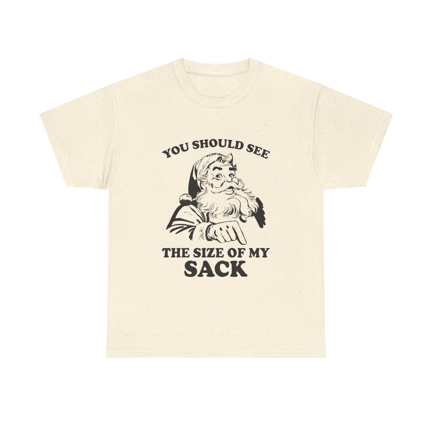 Funny Santa Sex Jokes Humor Graphic T Shirt Unisex NEW Heavy Cotton Tee