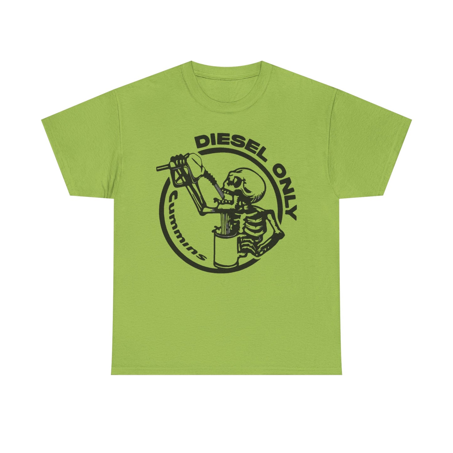 Diesel Only Cummins Graphic T Shirt Unisex Heavy Cotton Tee NEW