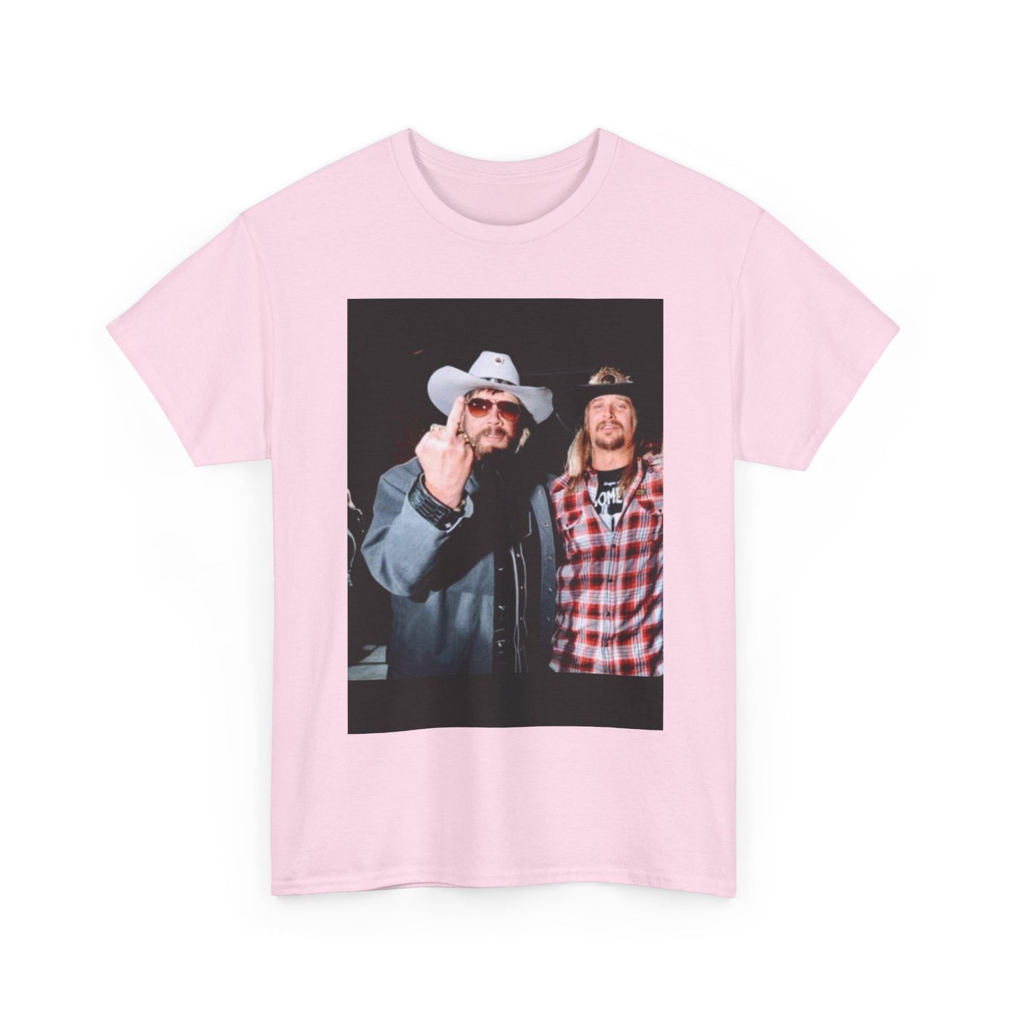 Hank Williams jr T-shirt kid rock country vintage Unisex Heavy Cotton AMERICAN