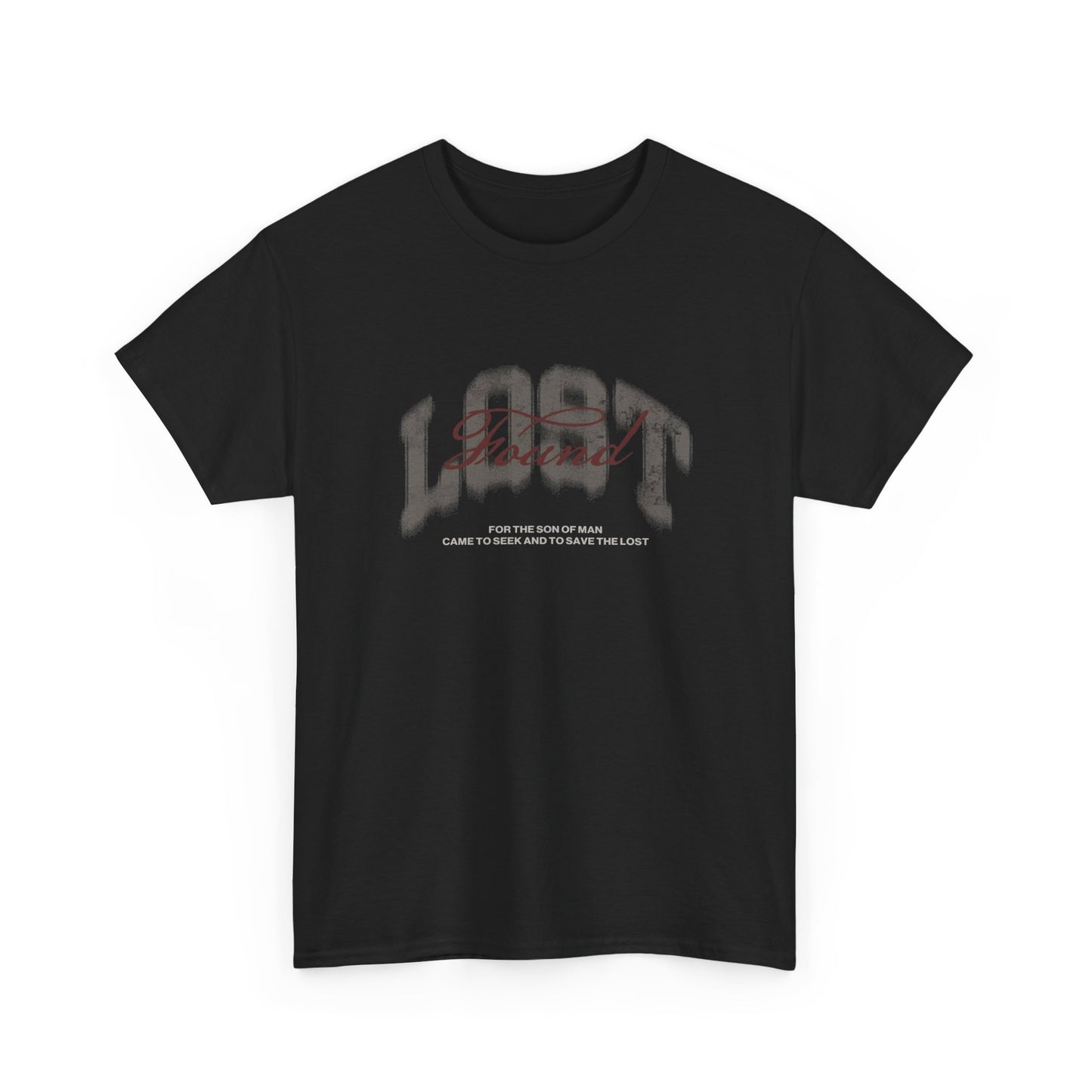 Lost And Found Jesus Graphic T Shirt ADULT NEW