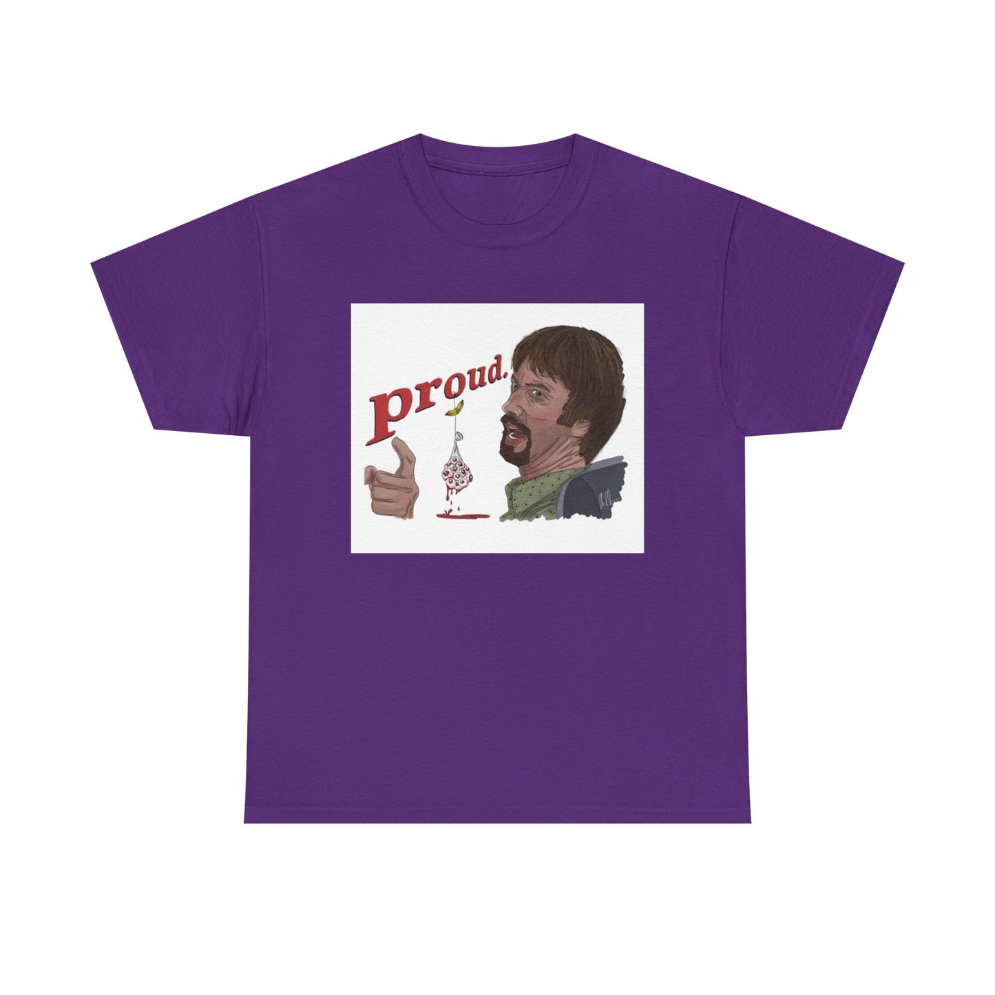 Freddy Got Fingered Shirt Proud Movie Poster Funny Unisex Heavy Cotton Tee