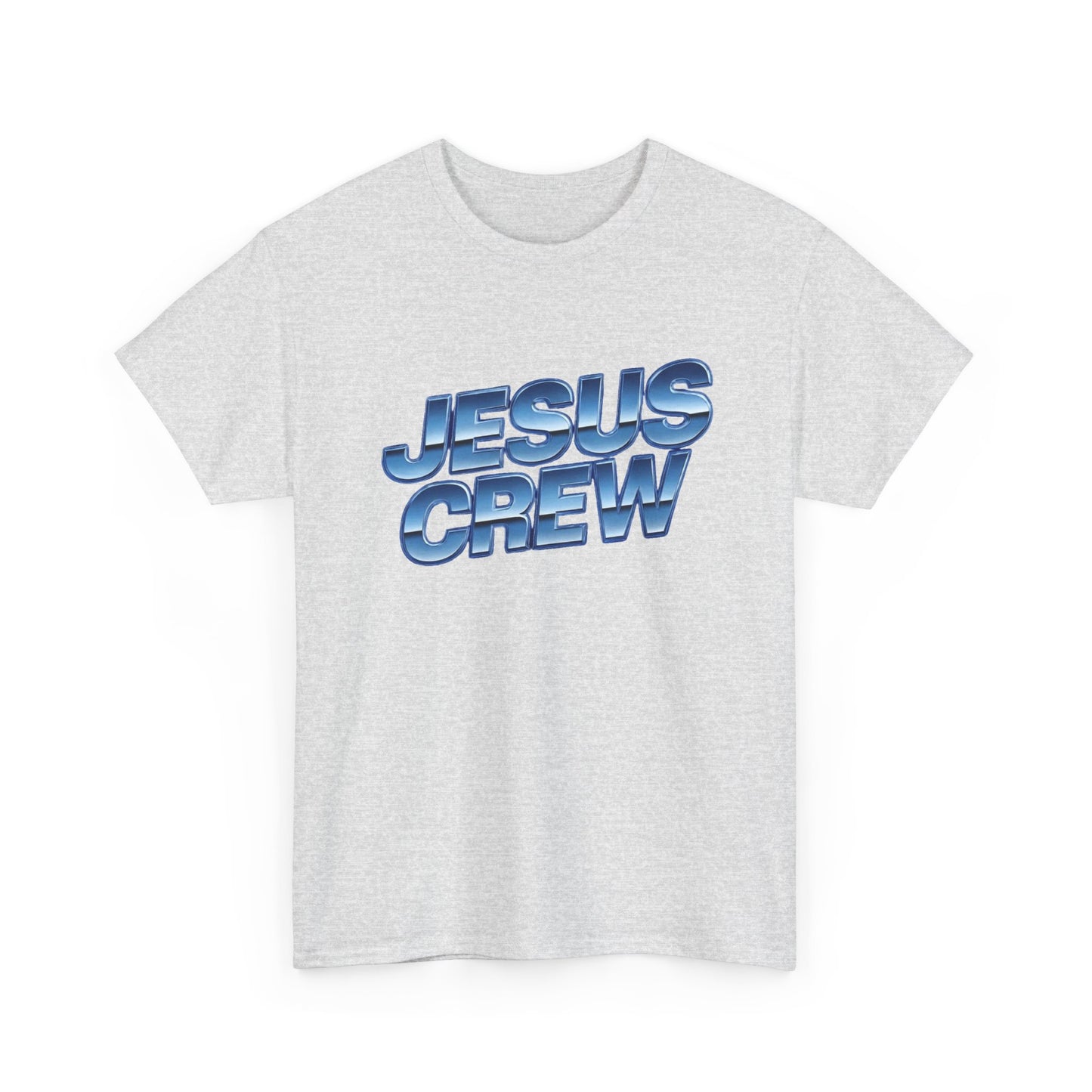 Jesus Crew Retro Graphic T Shirt Regular Men's Heavy Cotton Tee