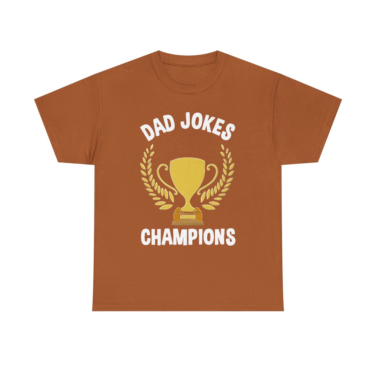 Dad Jokes Champion T SHIRT Retro Funny Jokes GIFT Unisex Heavy Cotton Tee