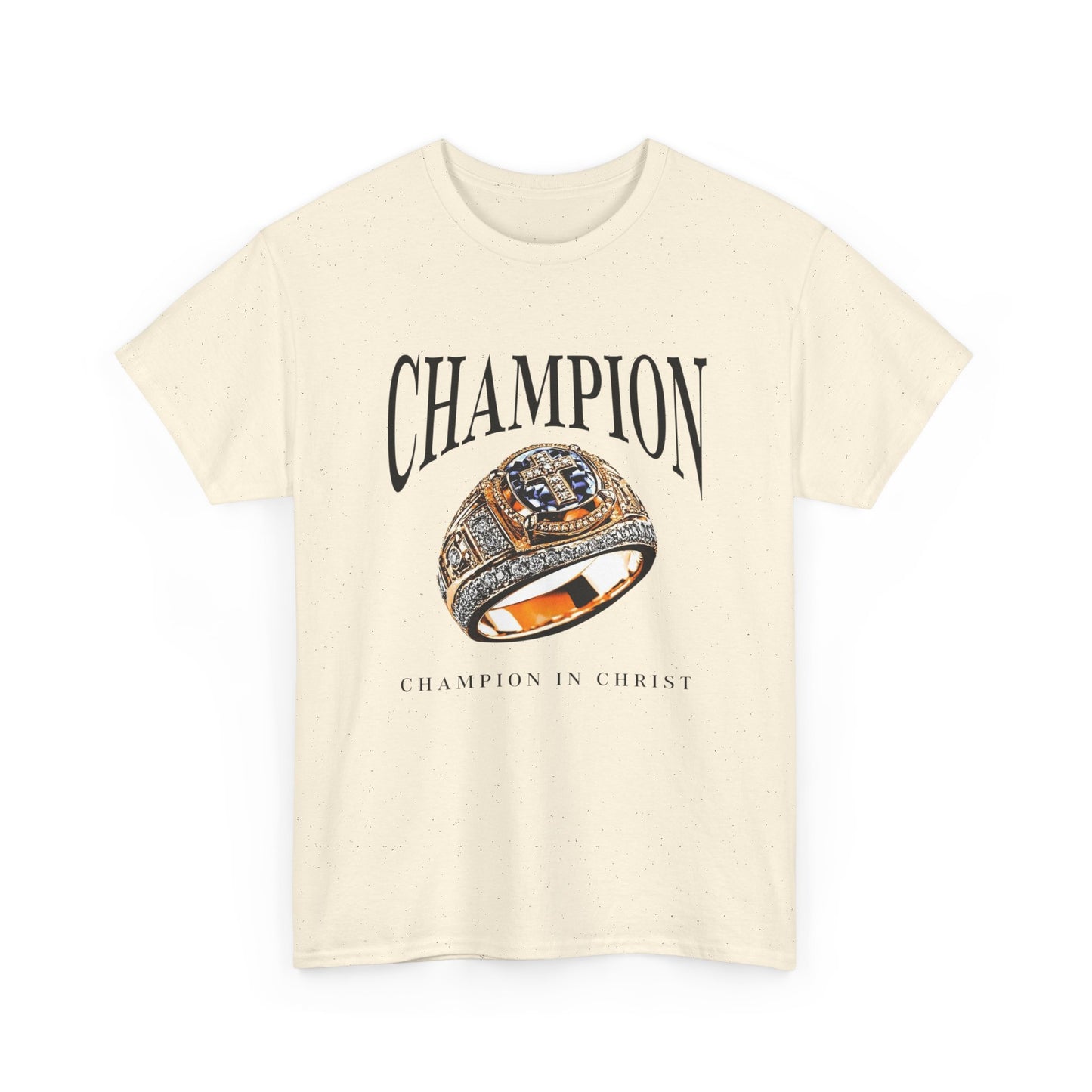 Champion In Christ Graphic T Shirt ADULT NEW