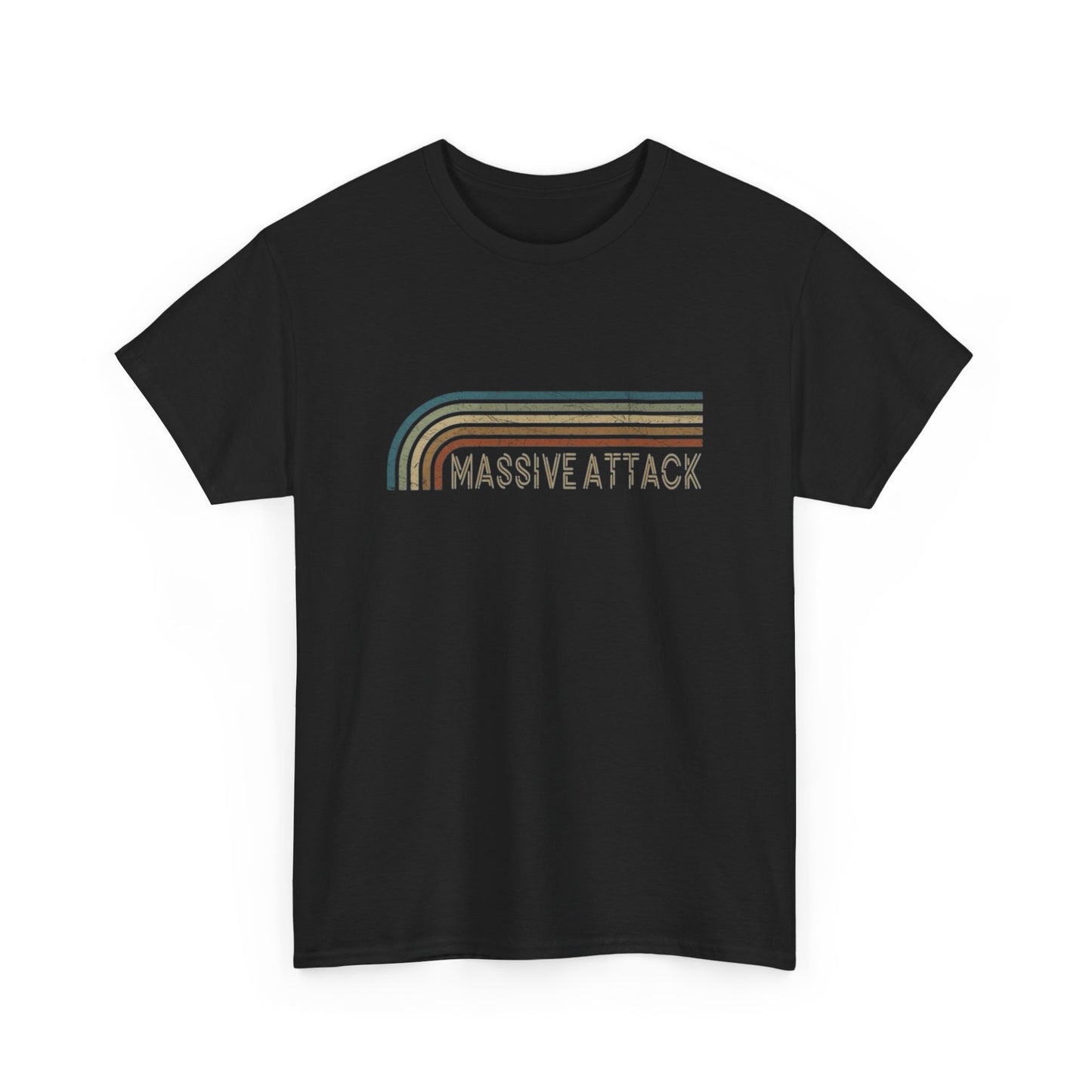 Massive Attack T Shirt Heavy Cotton Unisex Tee NEW GIFT