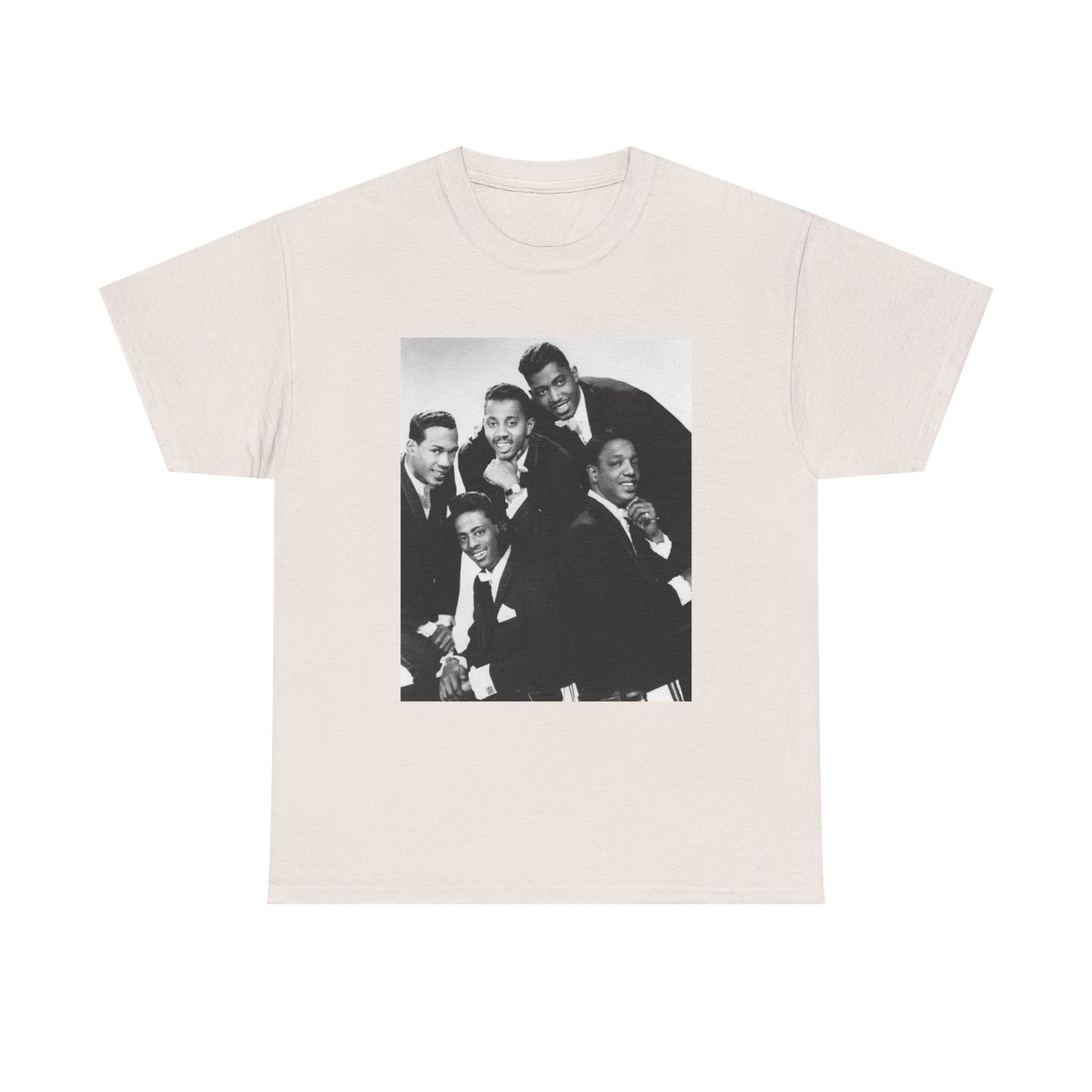 The Temptations Tshirt Album Cover Vintage Concert Graphic Unisex Heavy Cotton