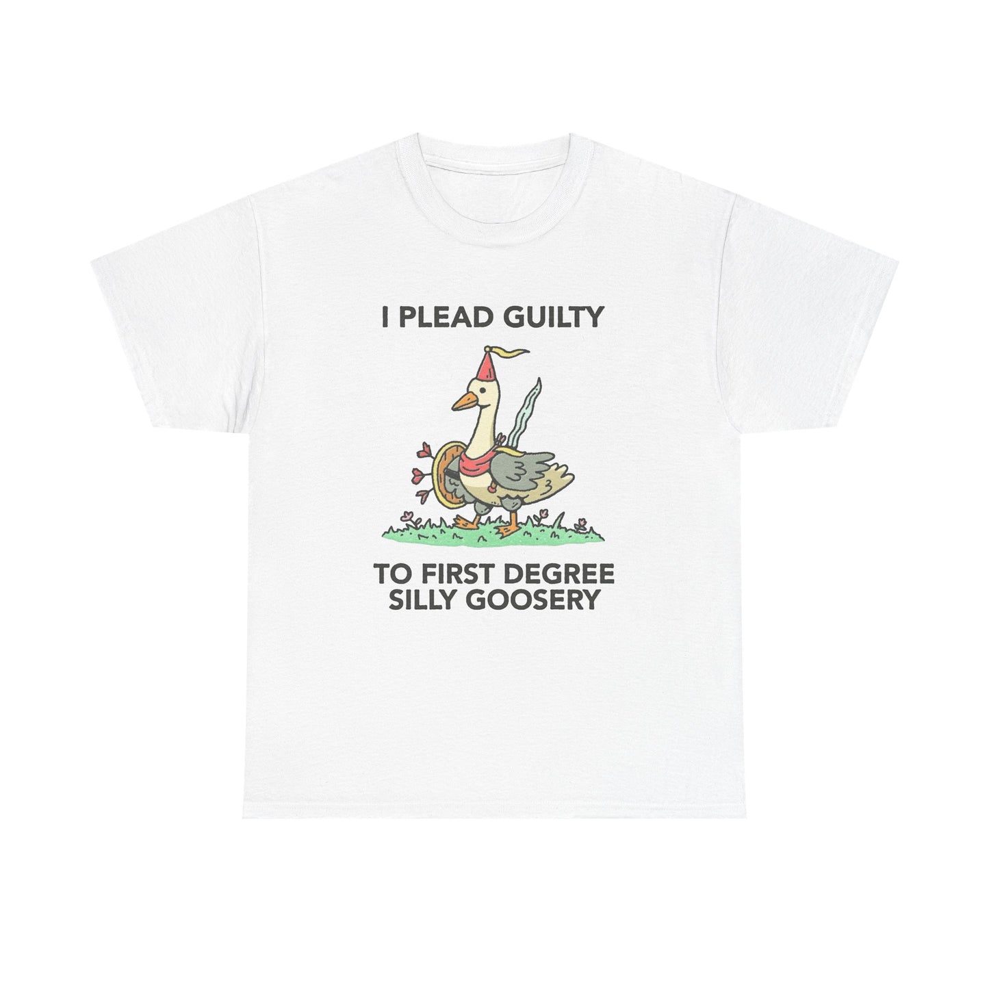First Degree Silly Goosery Funny Graphic T Shirt NEW ADULT TEE VINTAGE