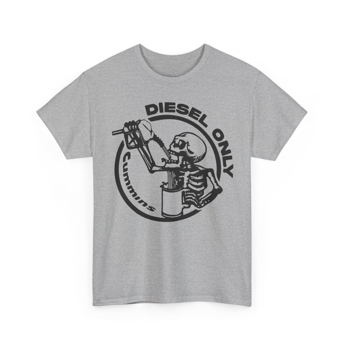 Diesel Only Cummins Graphic T Shirt Unisex Heavy Cotton Tee NEW