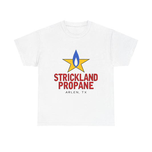 Strickland propane Tshirt Texas King Of The Hill Cartoon Comedy Unisex Heavy Tee