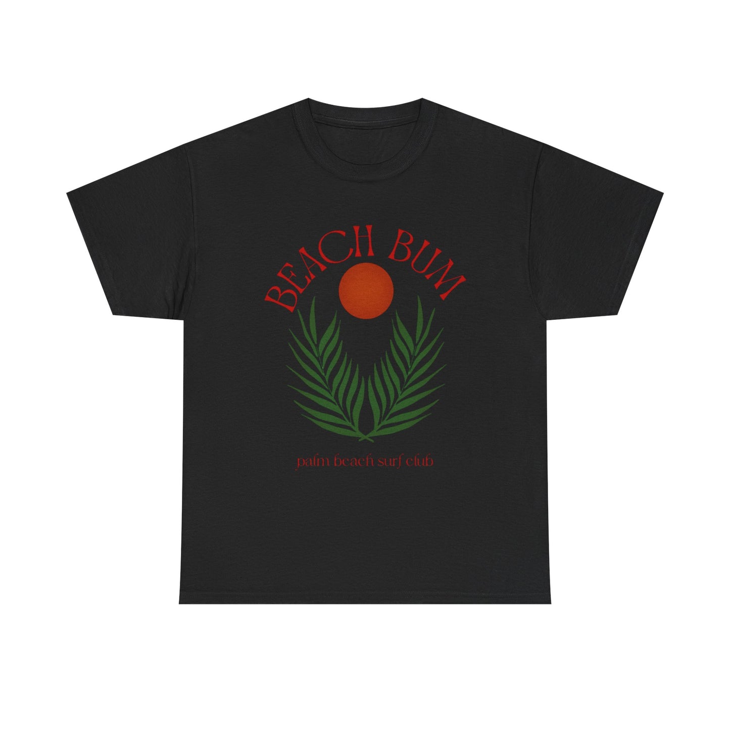 Beach Bum Graphic T Shirt NEW Adult Unisex Heavy Cotton Tee