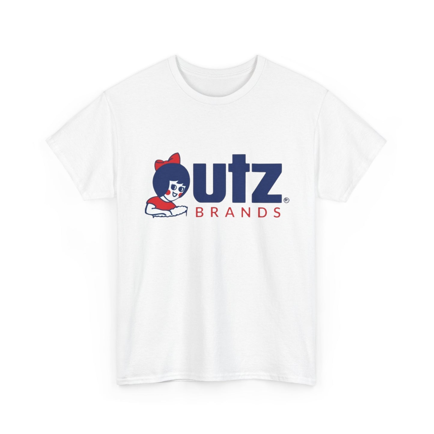 UTZ Snacks Chips Retro Graphic T Shirt Unisex Heavy Cotton Tee Gift Vintage