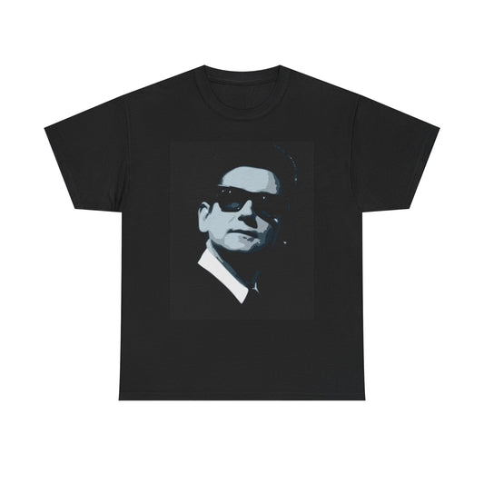 Roy Orbison Tshirt Vintage Classic Rock Elvis tom petty Unisex Heavy Cotton Tee