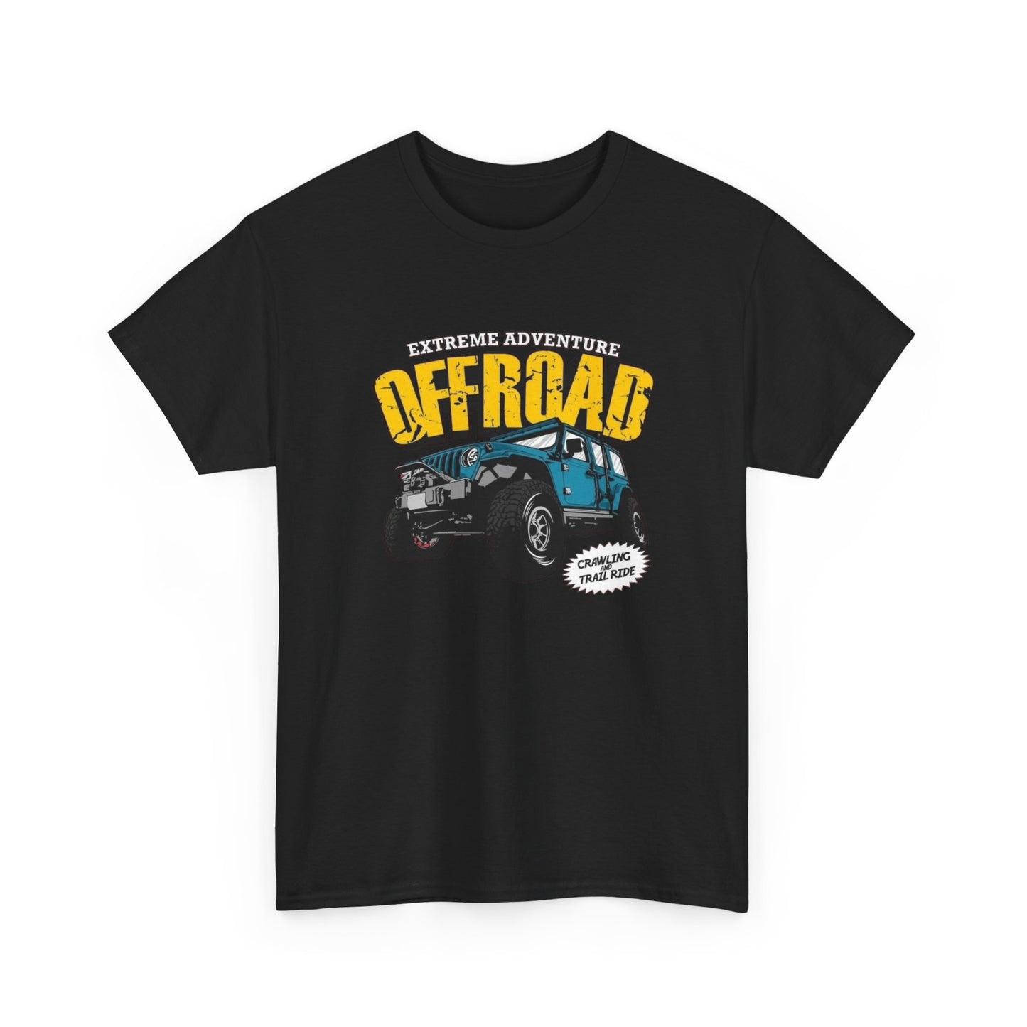 Offroading Adventure Trails Graphic T Shirt Unisex Heavy Cotton Tee